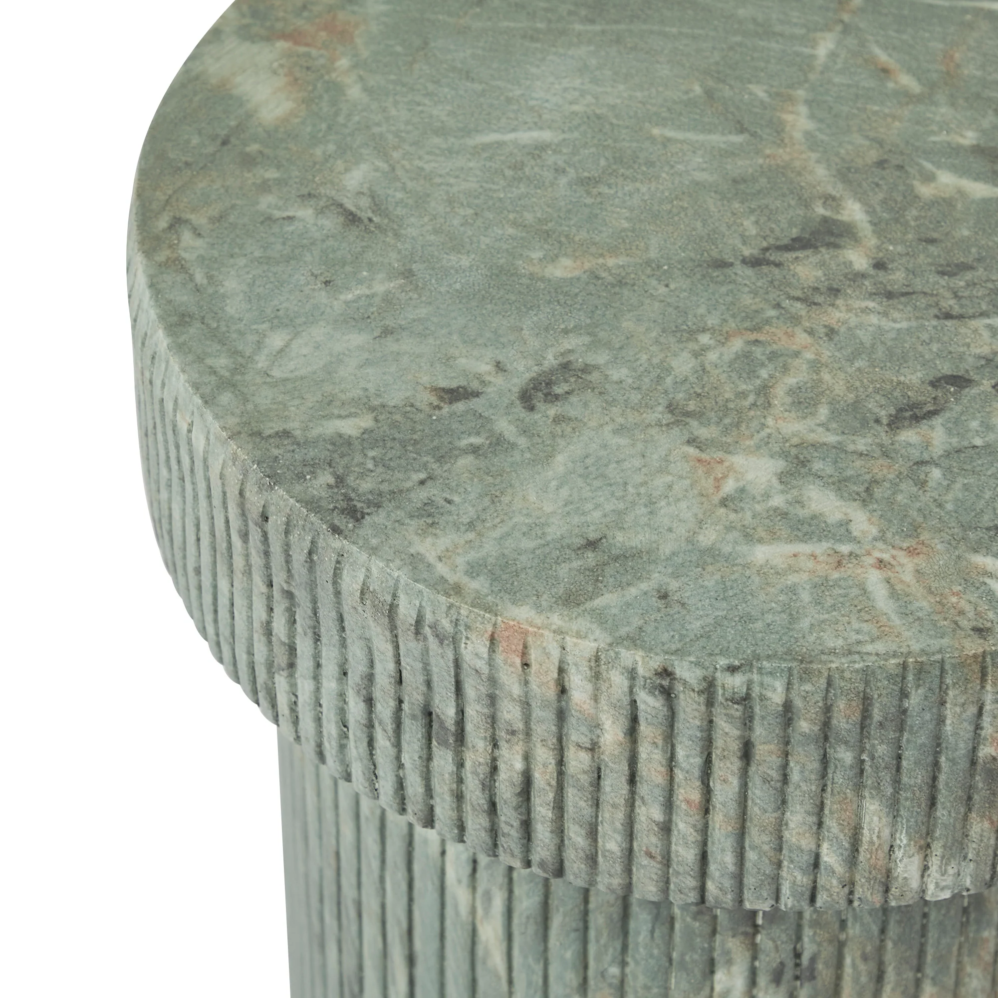 Mandu Marble Look Plinth Blue - Image 7