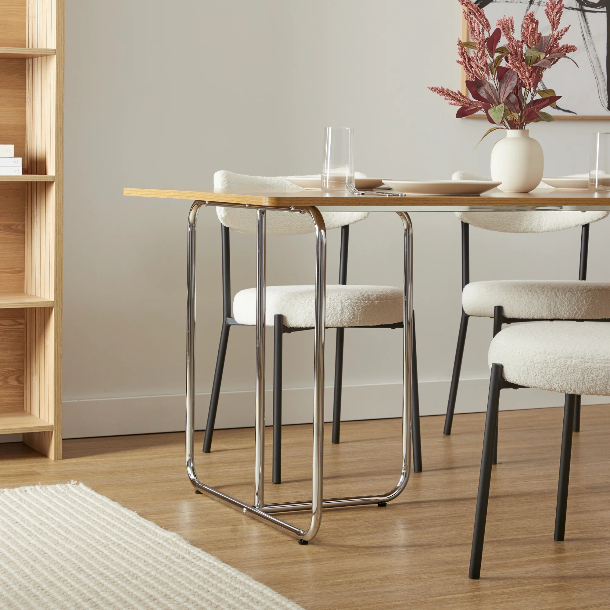 Mara 180cm Dining Table Oak - Image 5
