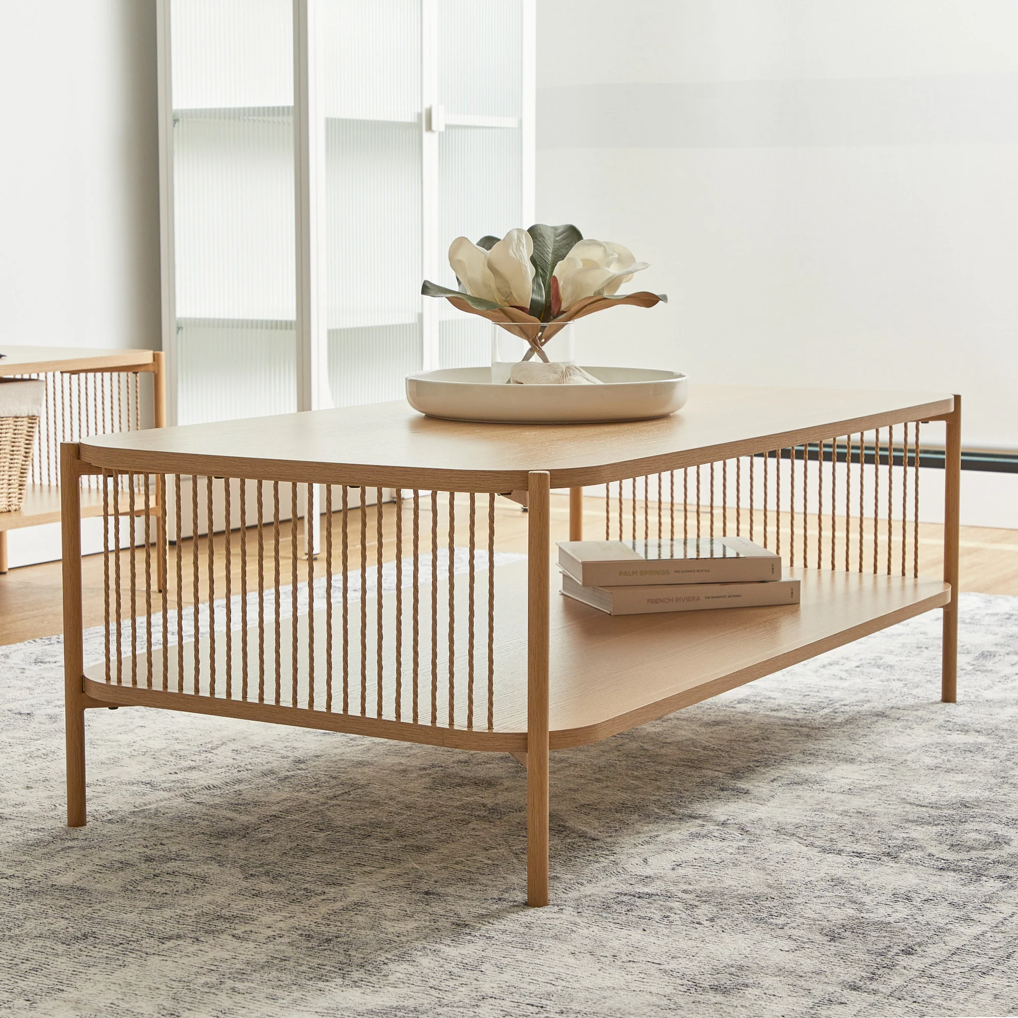 Marina Rectangle Coffee Table Natural - Image 5