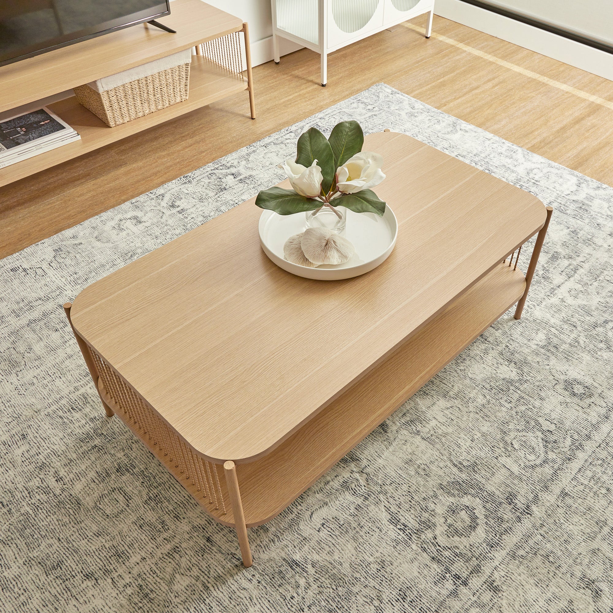 Marina Rectangle Coffee Table Natural - Image 6