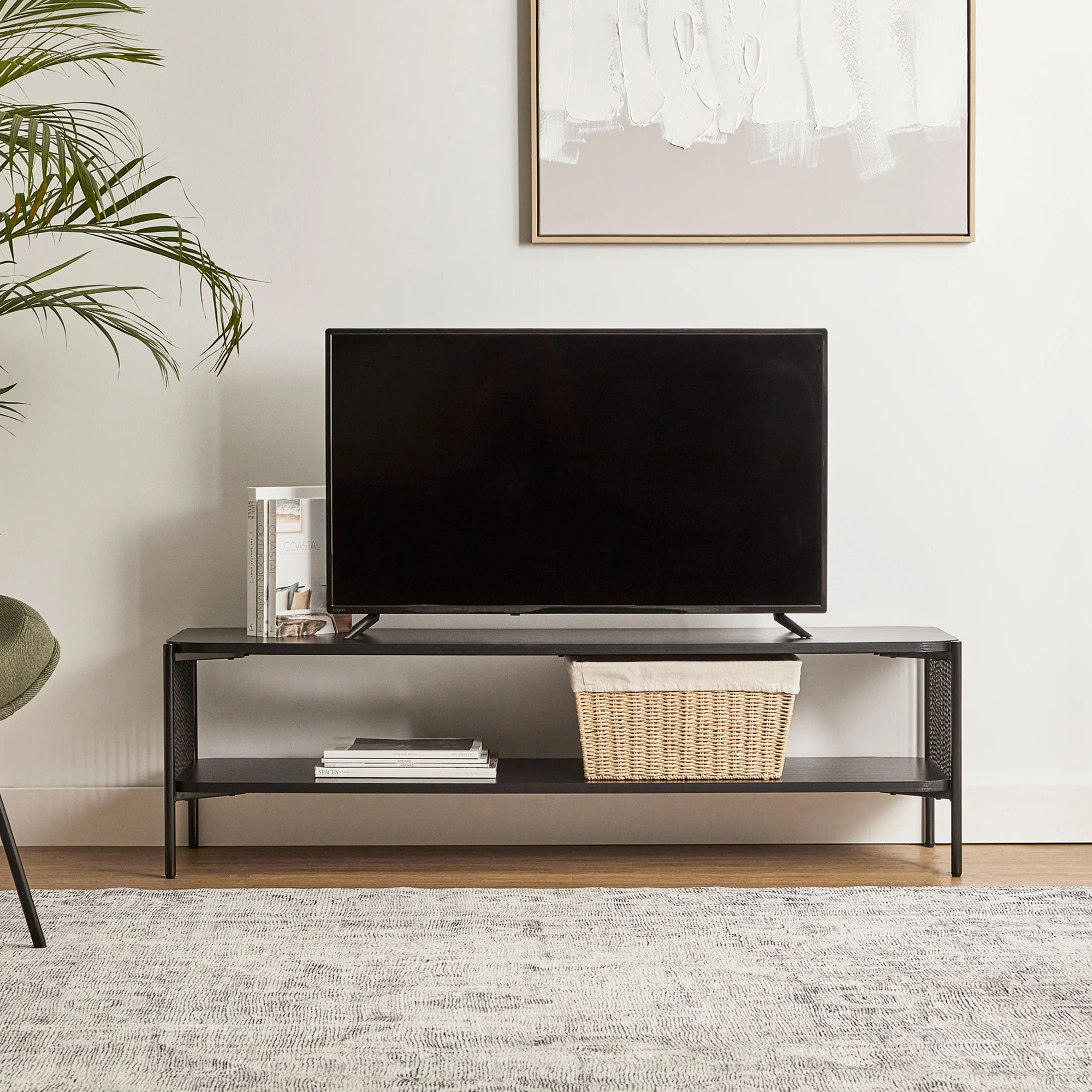Marina Entertainment Unit Black (140cm) - Image 4