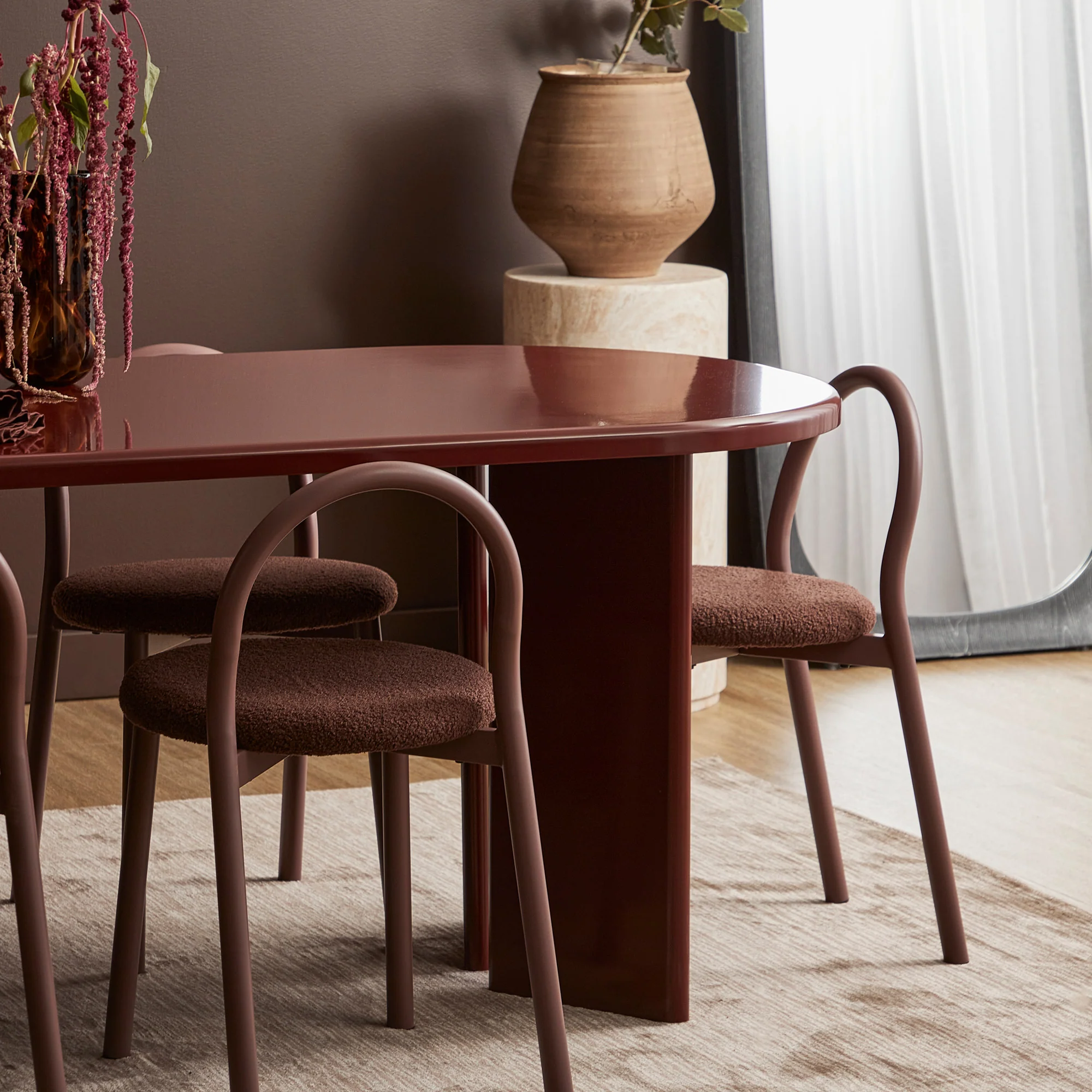 Martine Dining Table Wine (200cm) - Image 4