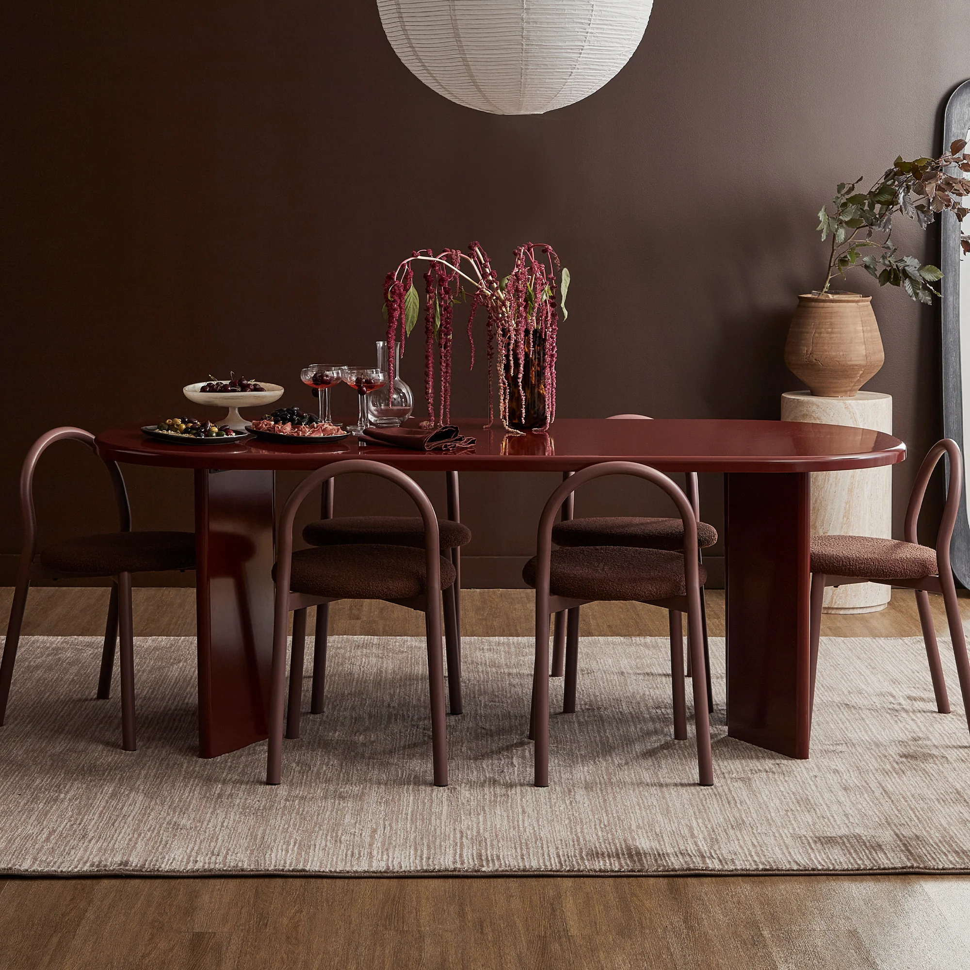 Martine Dining Table Wine (200cm) - Image 7