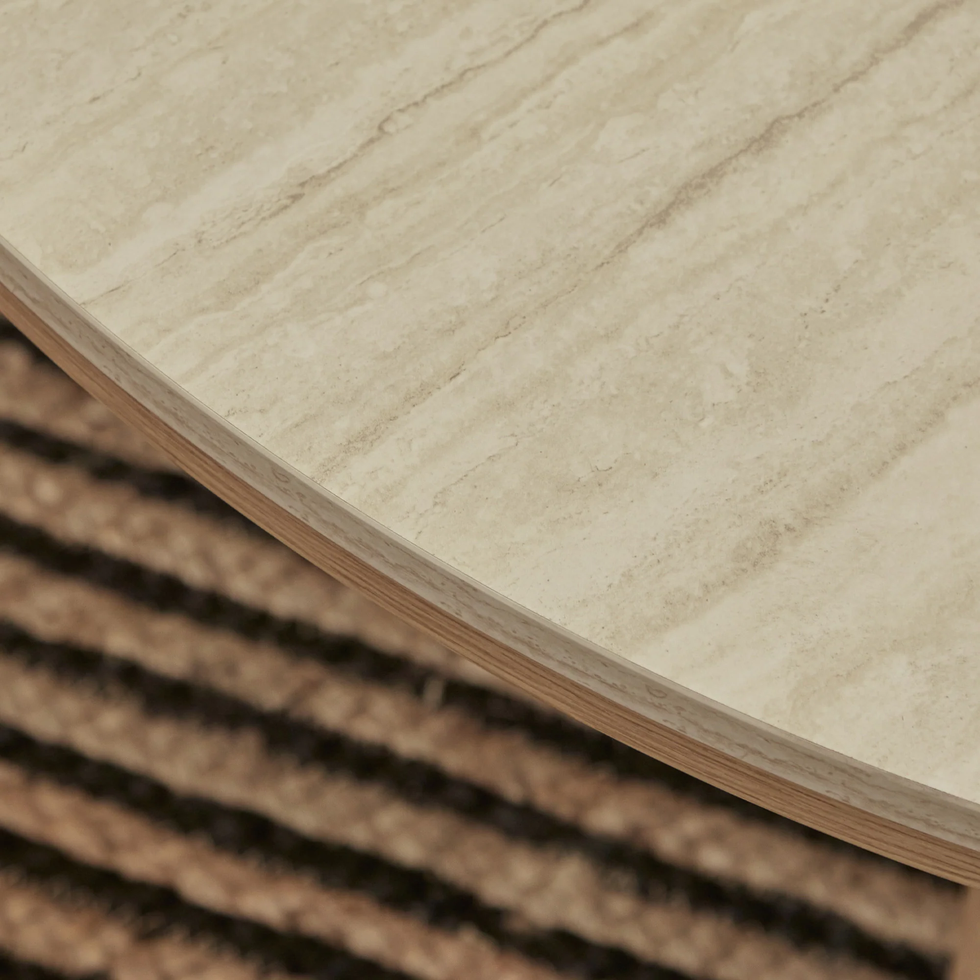 Mason Coffee Table Oak Travertine Look - Image 7