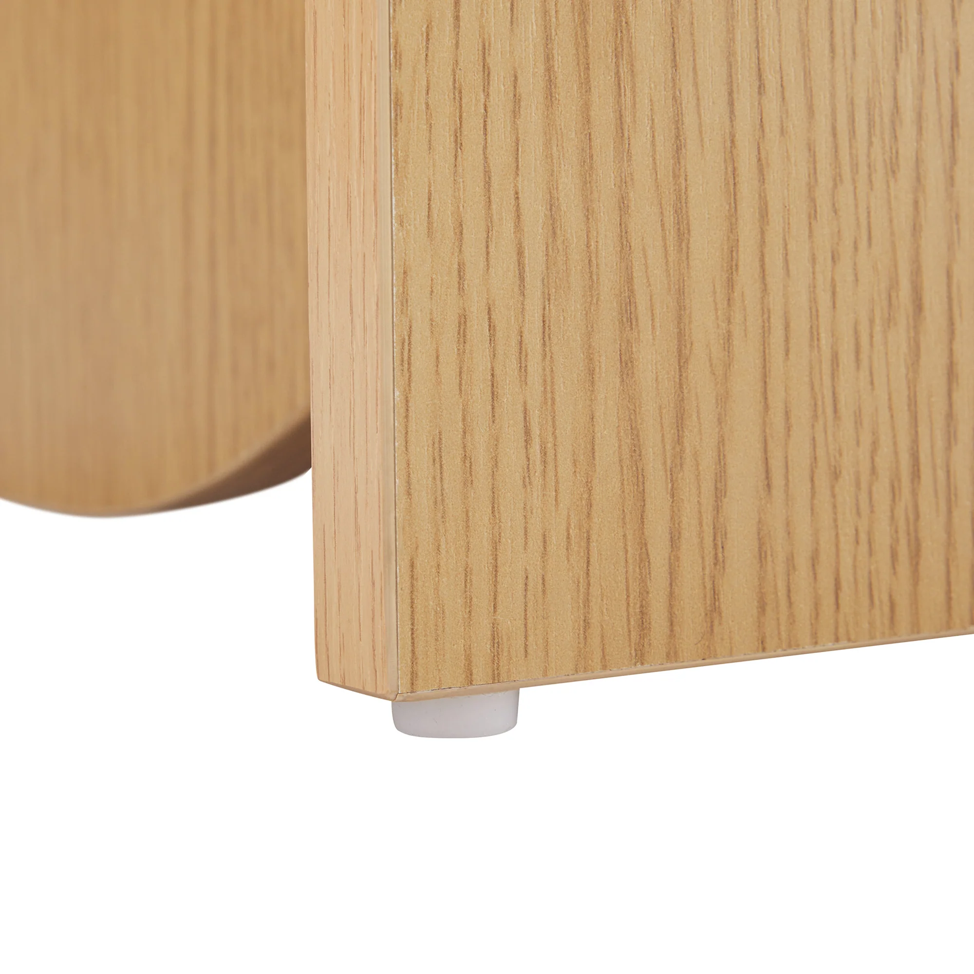 Mason Dining Table Oak Travertine Look (120cm) - Image 11