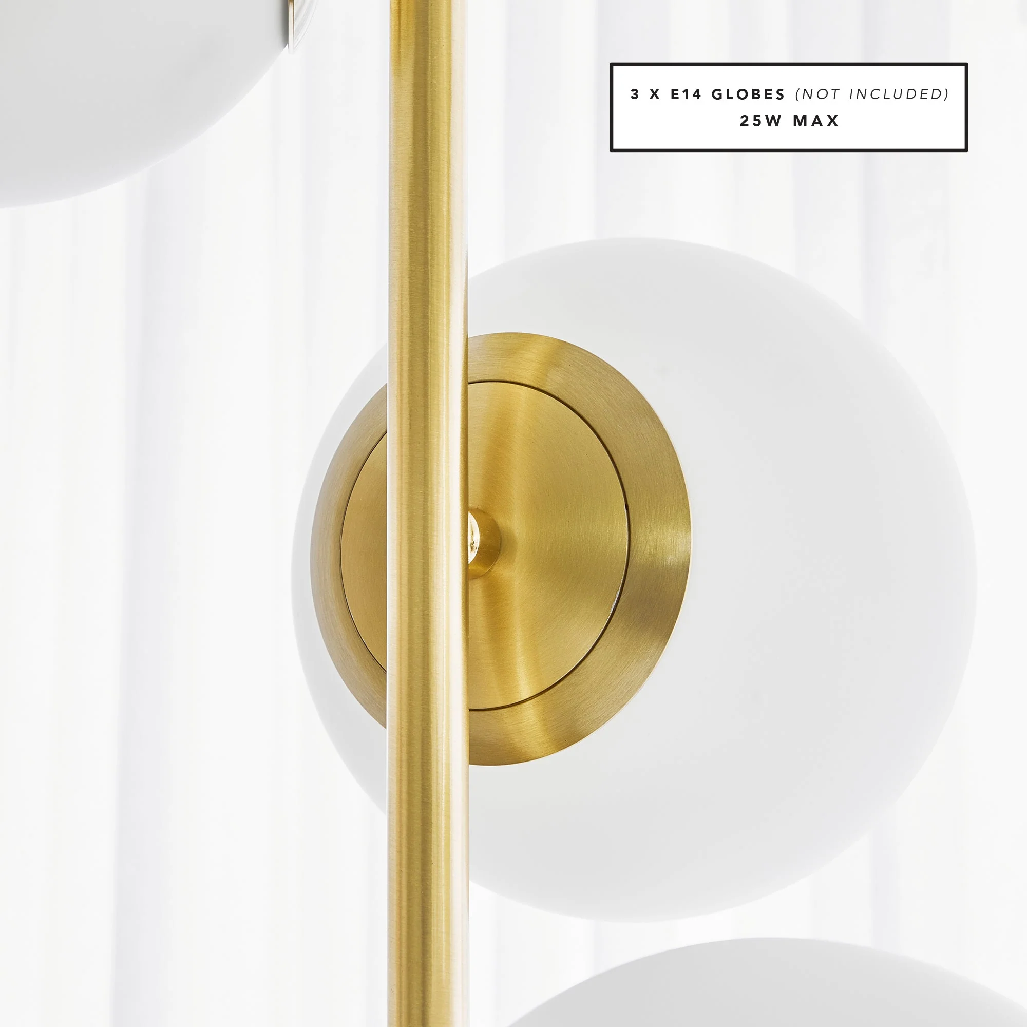 Mateo Floor Lamp Gold - Image 8