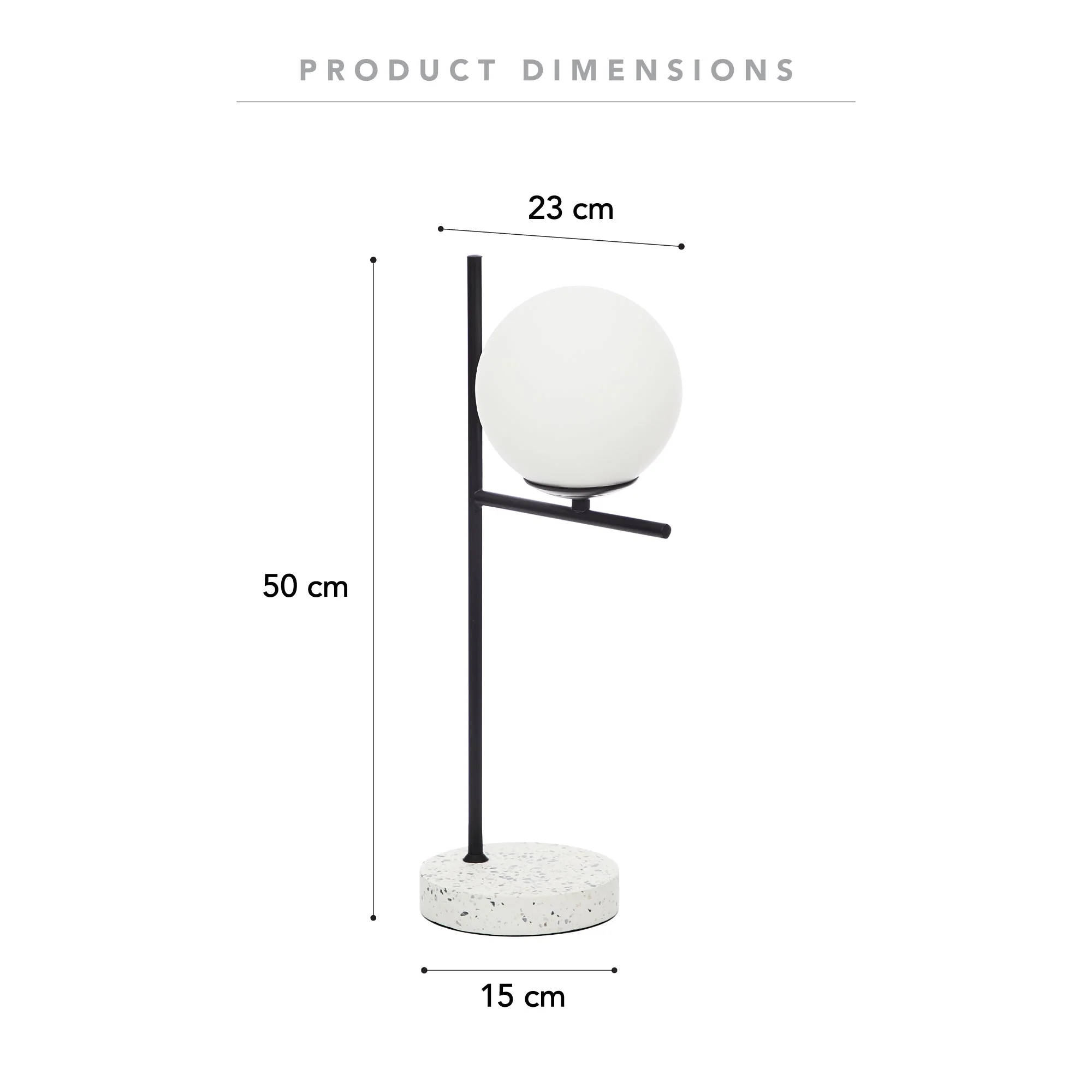 Mateo Table Lamp Black - Image 3
