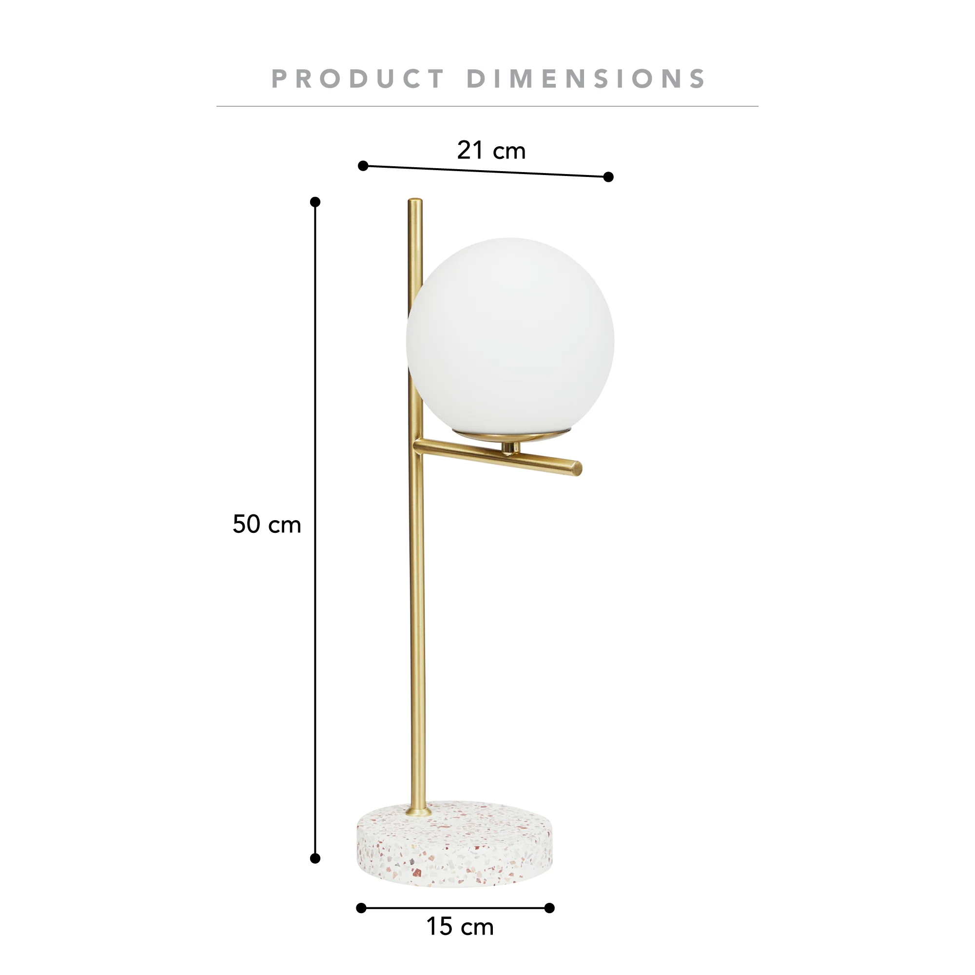 Mateo Table Lamp Gold (Set of 2) - Image 3