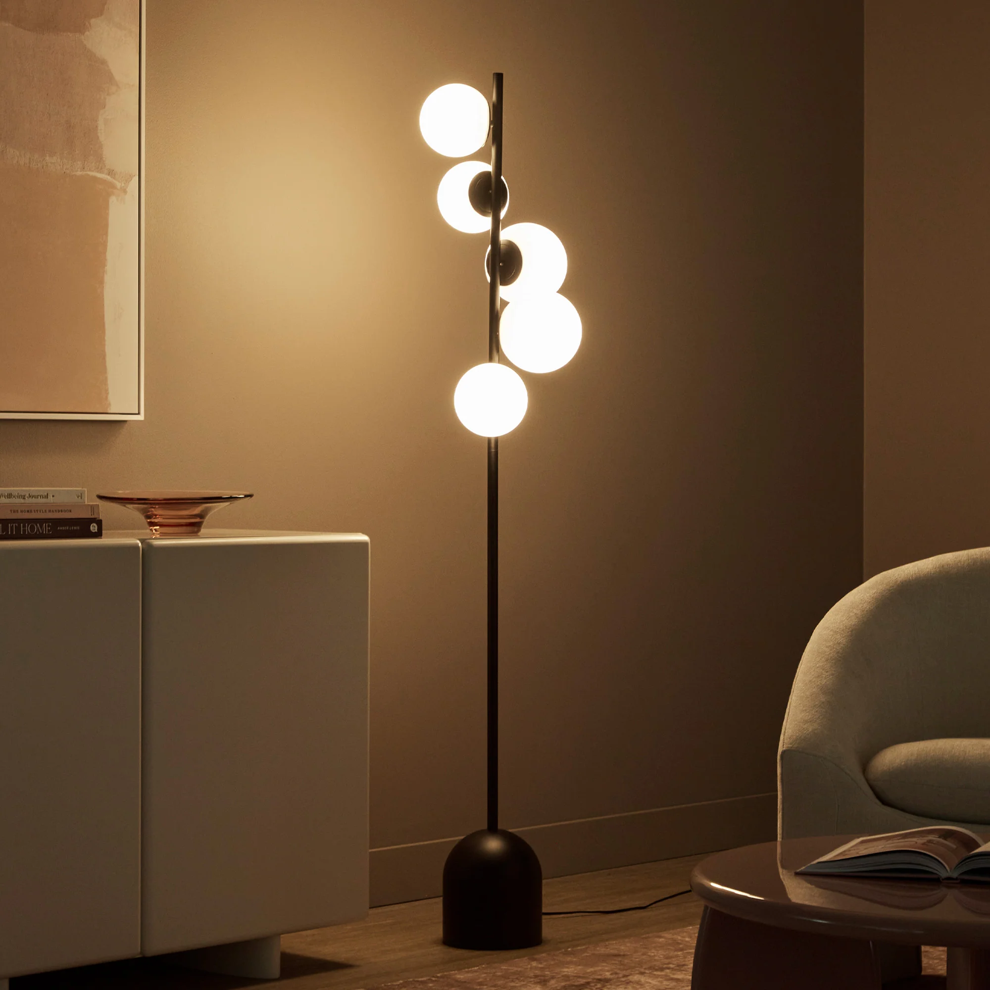 Mateo Cluster Floor Lamp Black - Image 4
