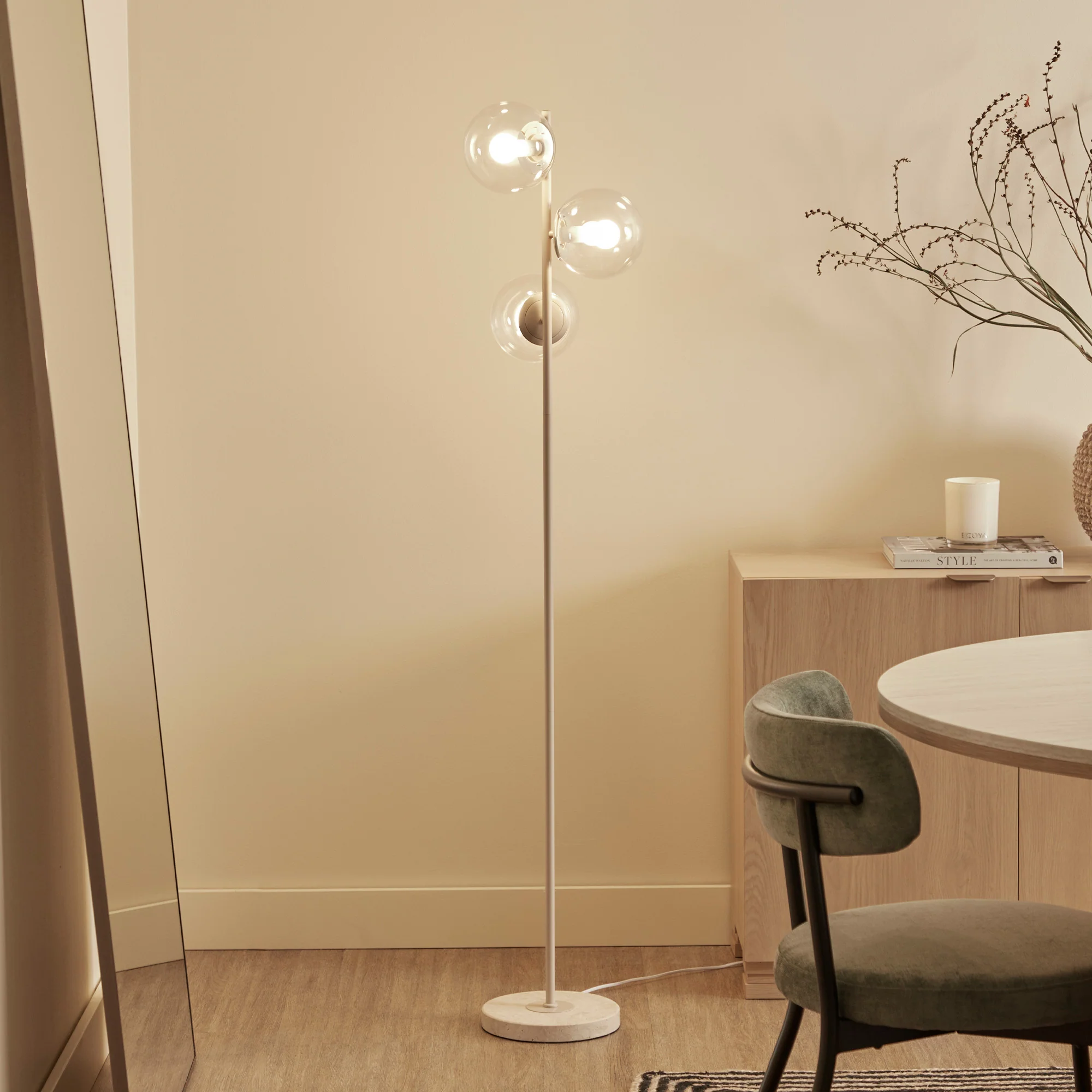 Mateo Floor Lamp Oat - Image 6