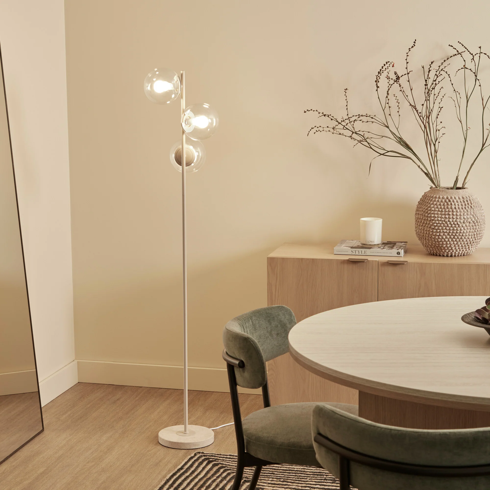 Mateo Floor Lamp Oat - Image 7