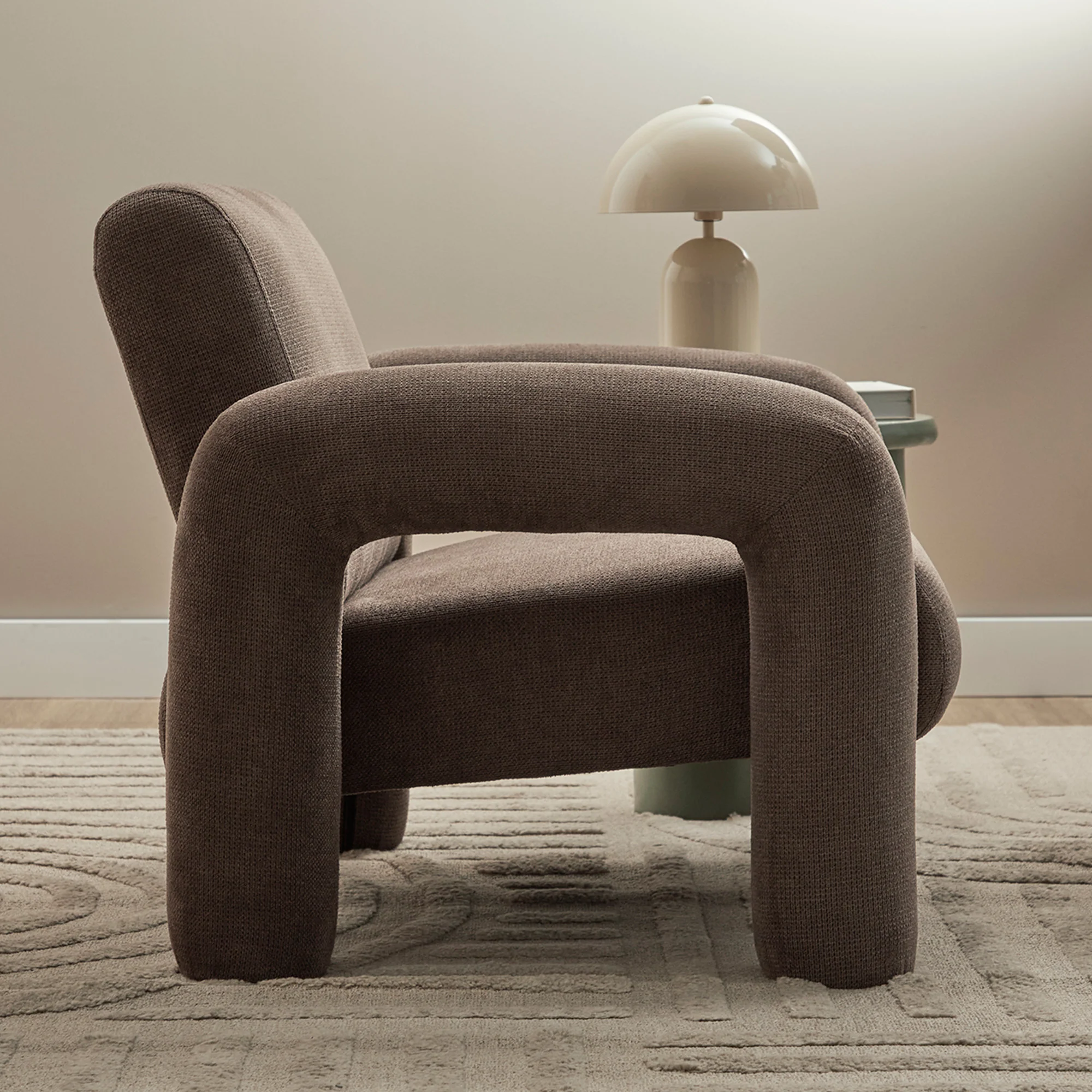 Matilda Armchair Chocolate - Image 5