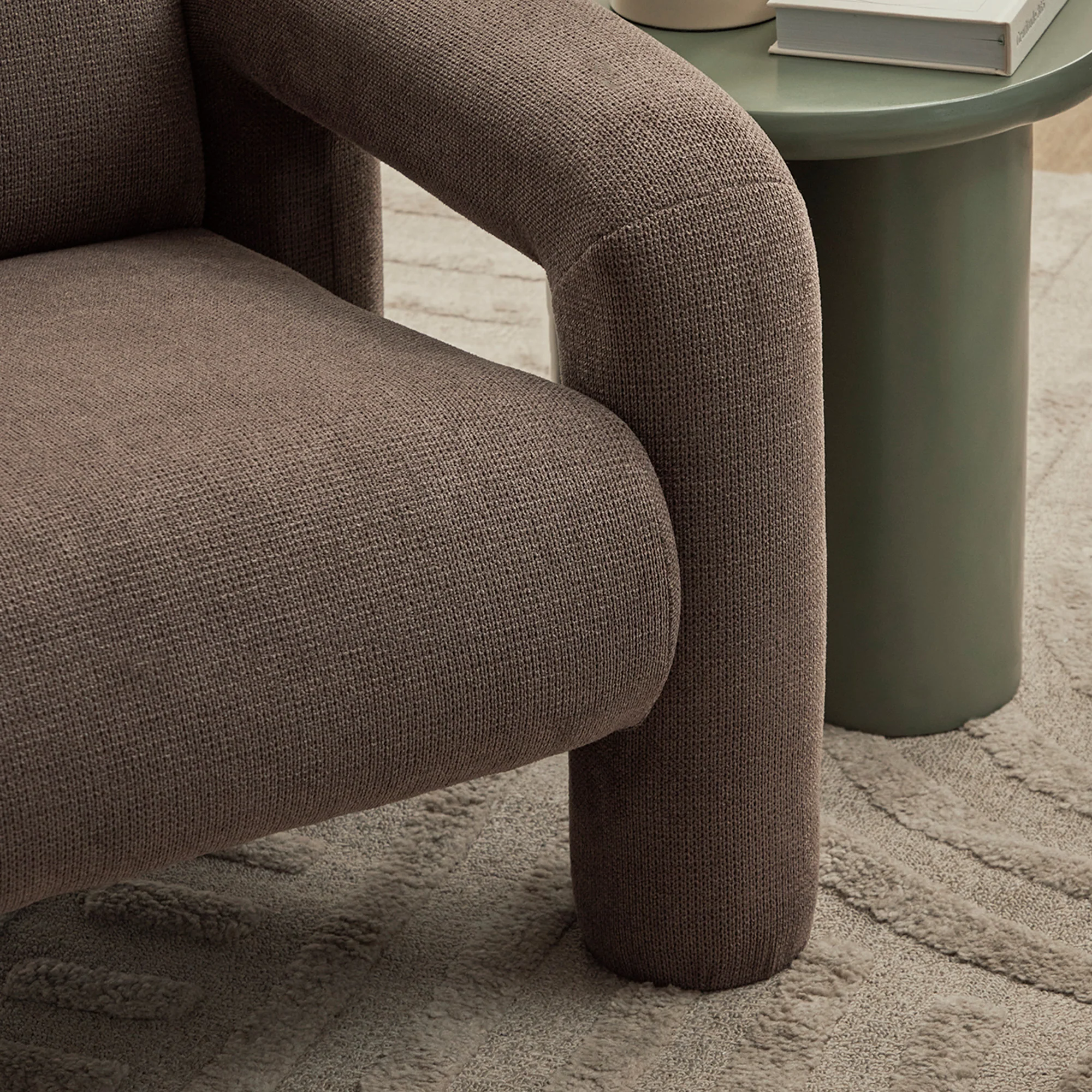 Matilda Armchair Chocolate (Set of 2) - Image 4