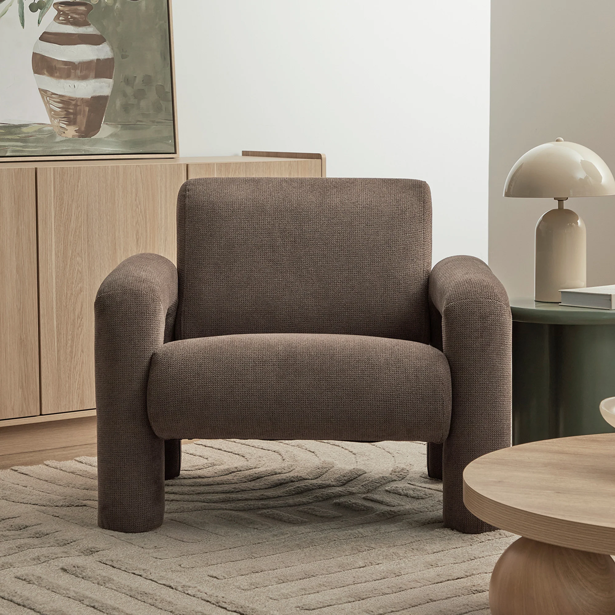Matilda Armchair Chocolate (Set of 2) - Image 7