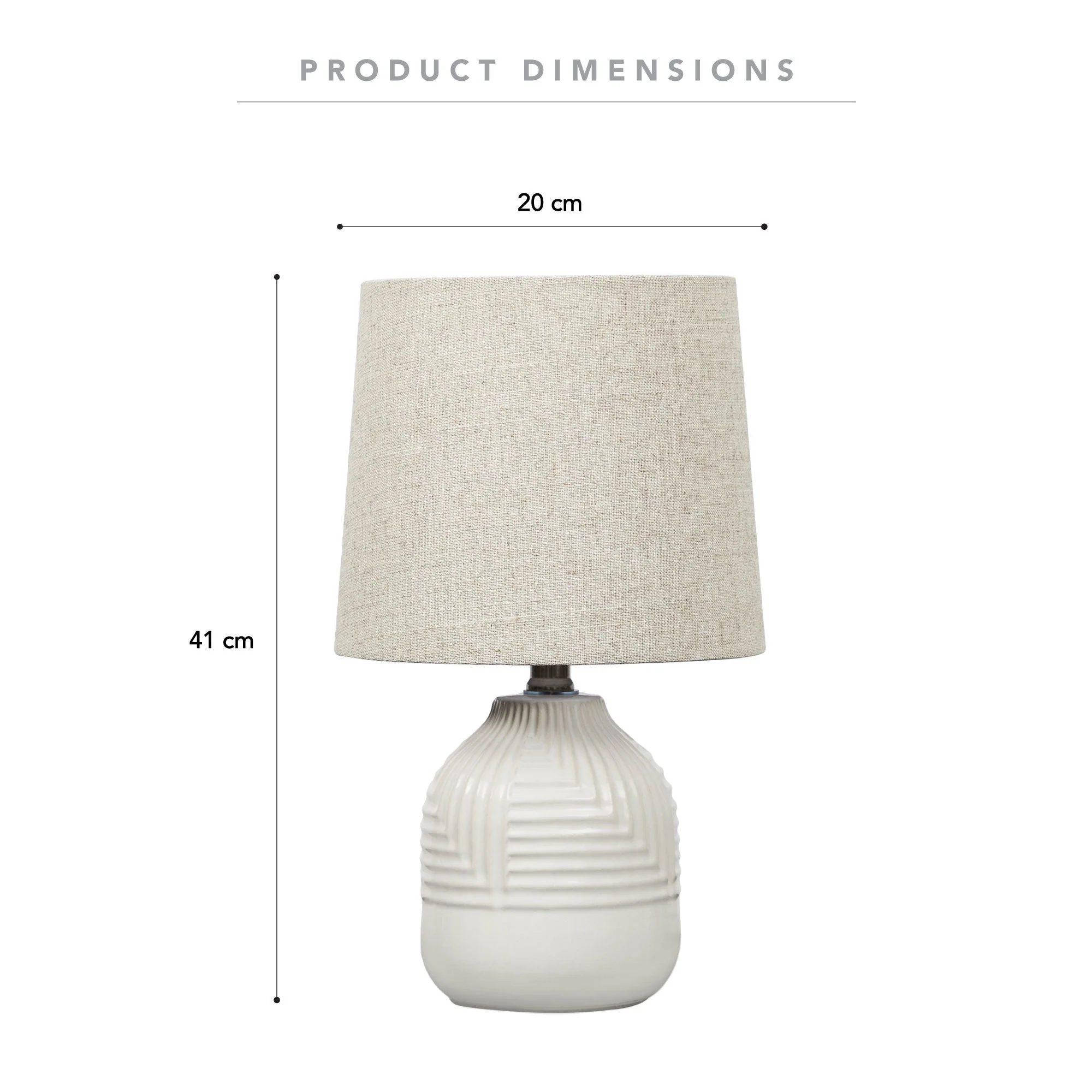 Maze Modern Ceramic Table Lamp (Set of 2) - Image 3