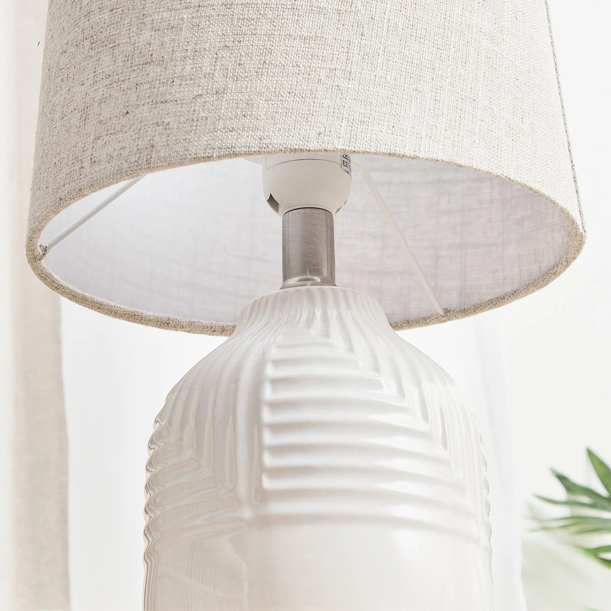 Maze Modern Ceramic Table Lamp (Set of 2) - Image 7