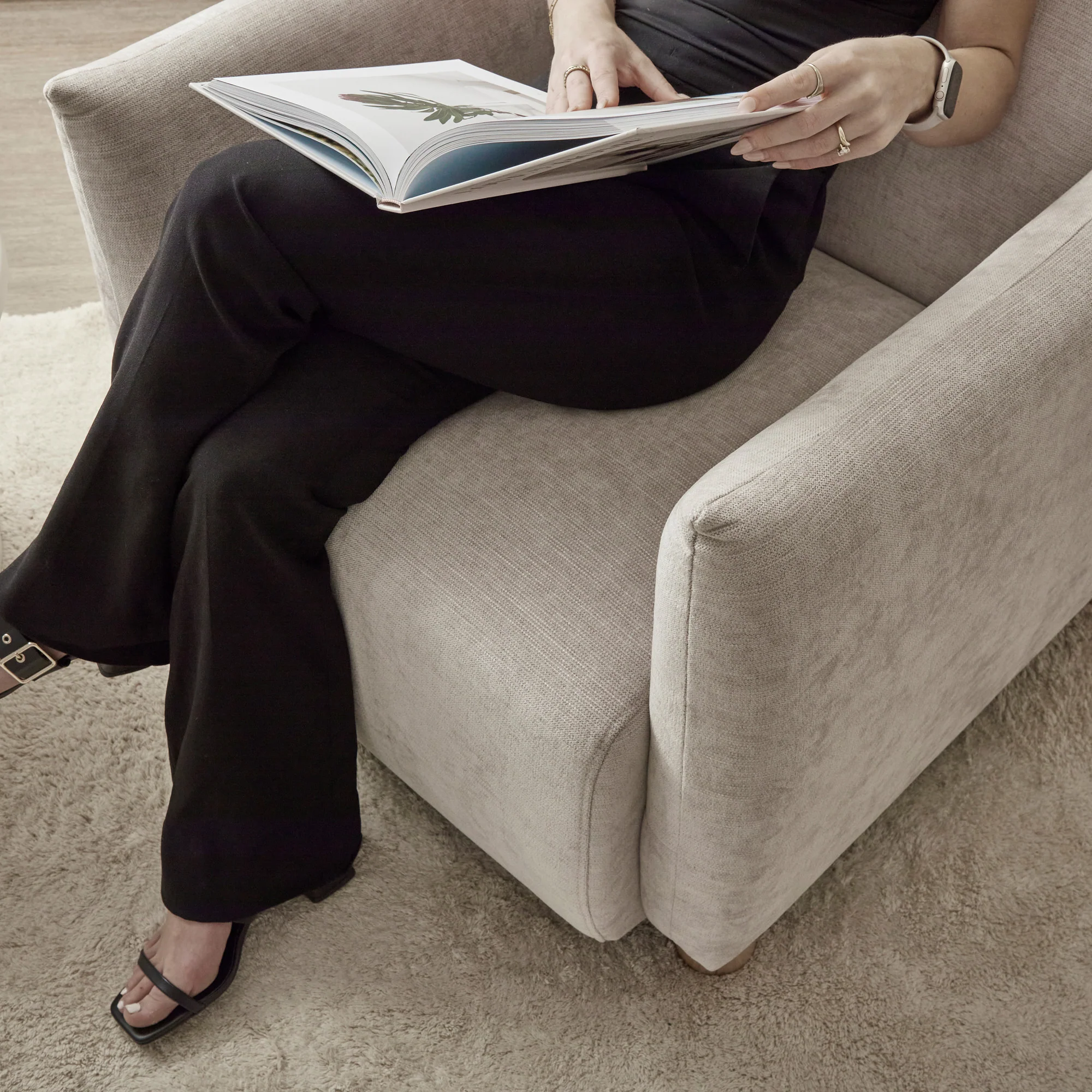 Meadow Armchair Champagne (Set of 2) - Image 4