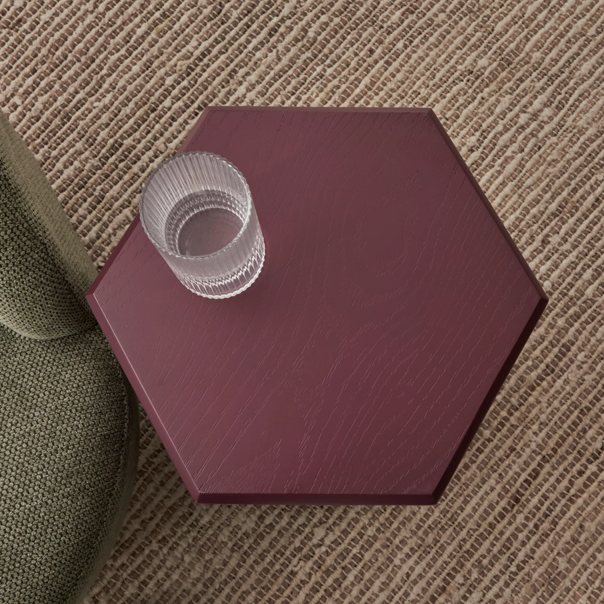 Megara Side Table Merlot - Image 6