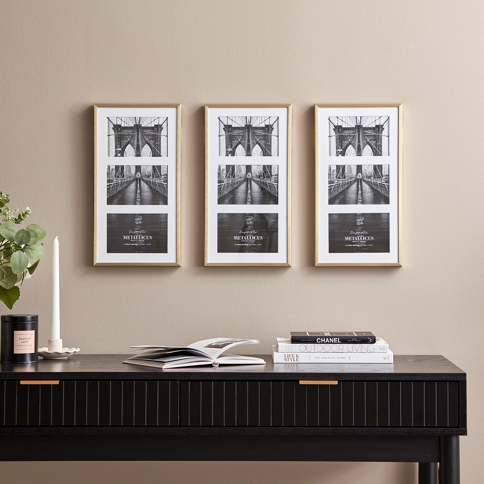 Metal 3 Slot Collage Photo Frame 10x15cm Set Of 3 - Image 11