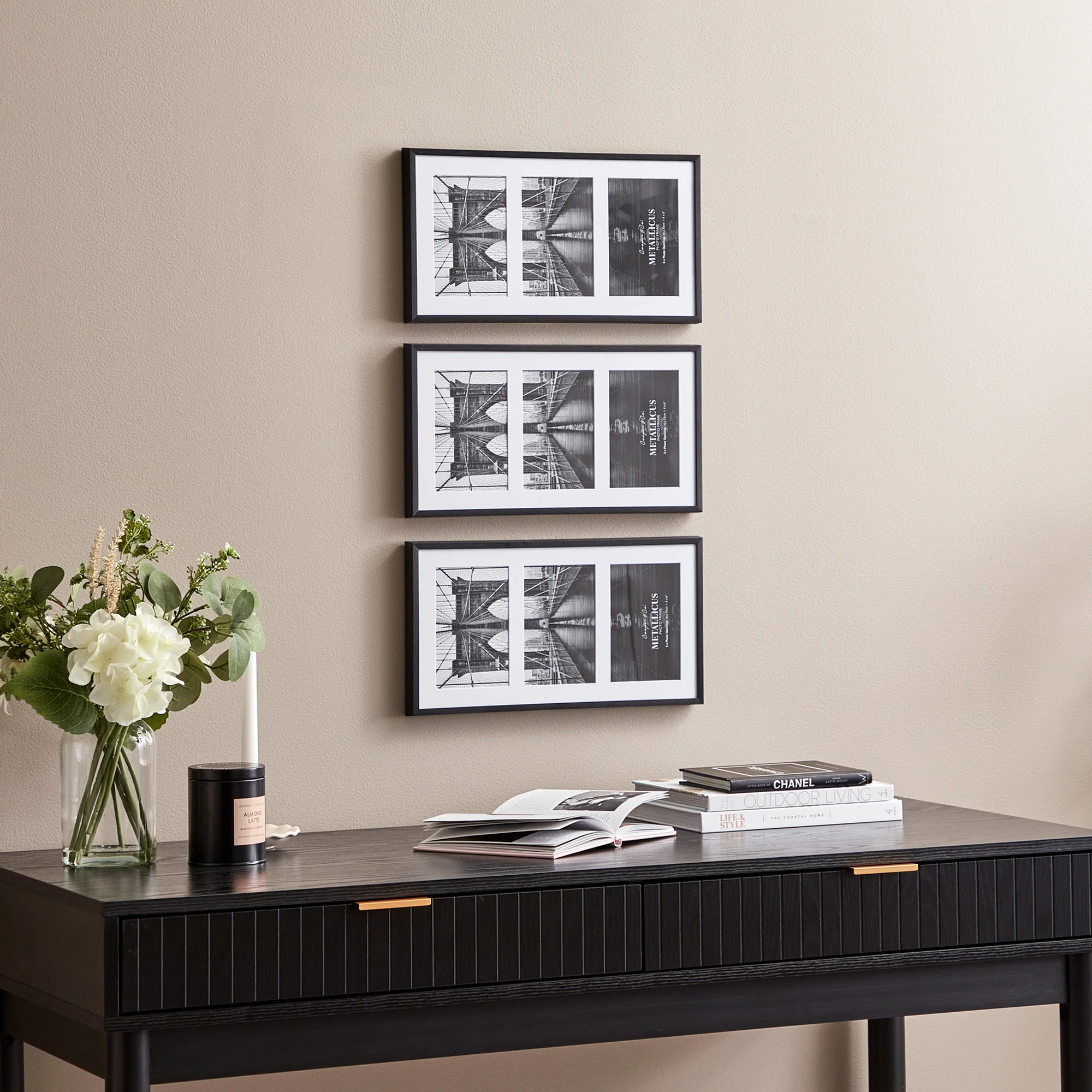 Metal 3 Slot Collage Photo Frame 10x15cm Set Of 3 - Image 5