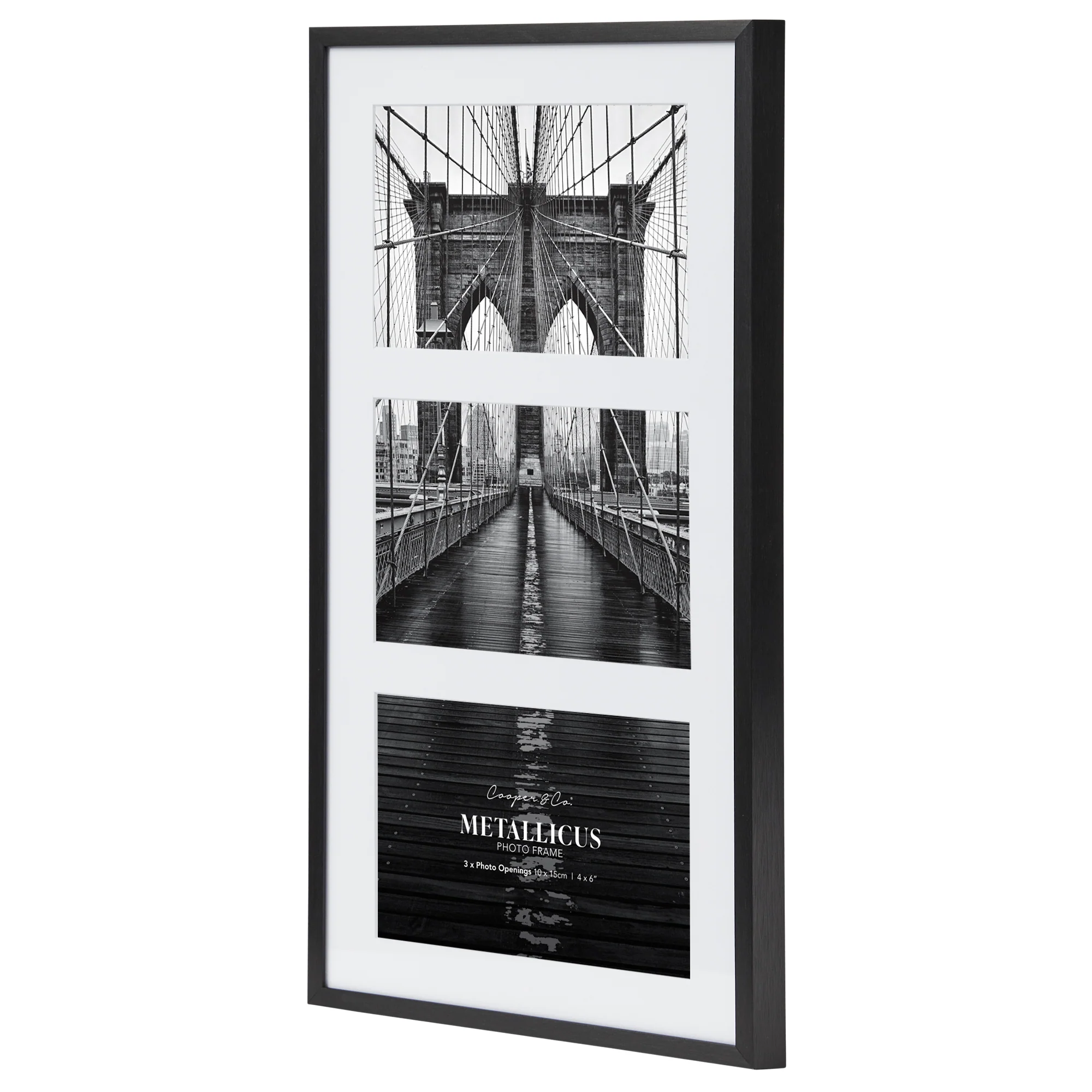 Metal 3 Slot Collage Photo Frame 10x15cm Set Of 3 - Image 7