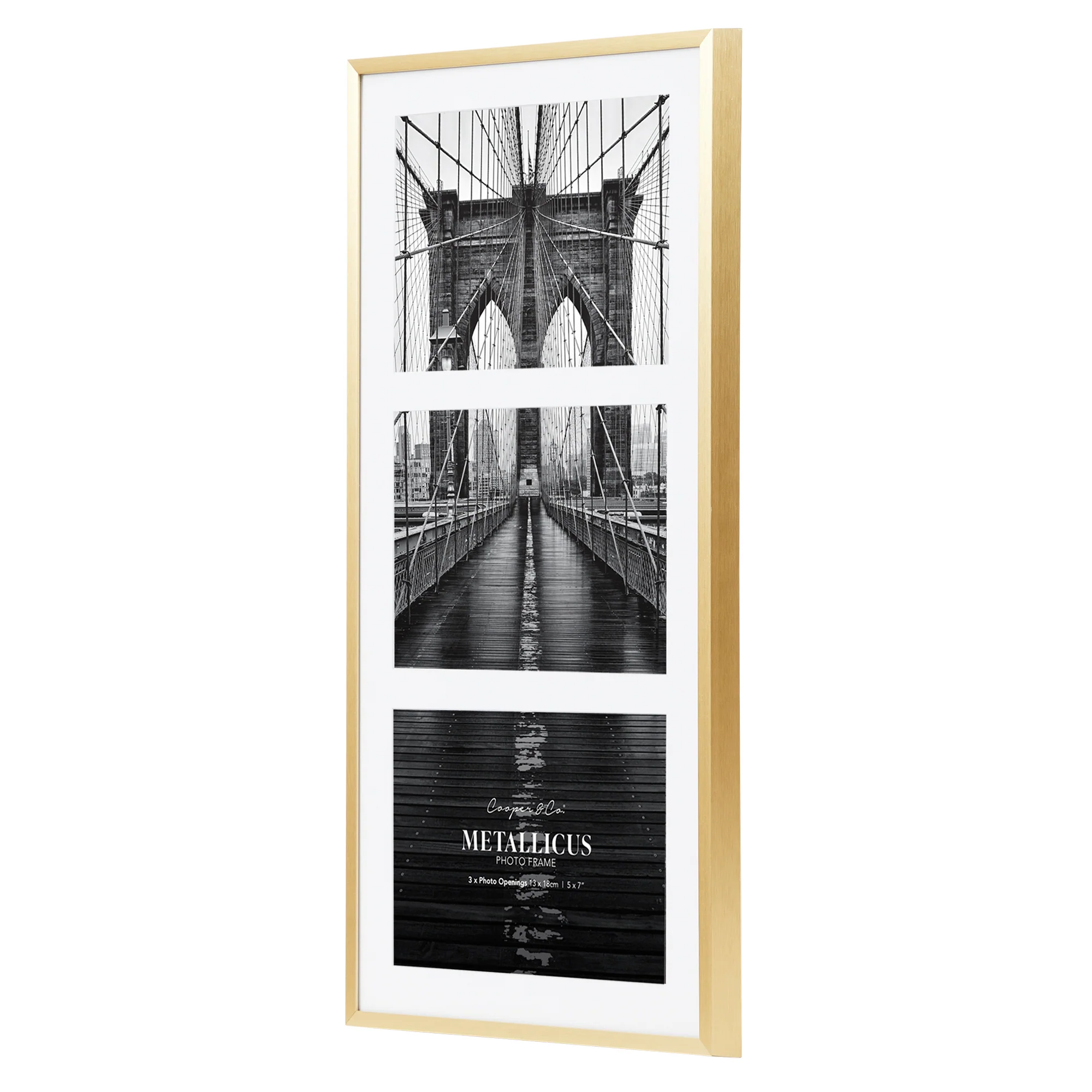 Metal 3 Slot Collage Photo Frame 13x18cm Set Of 2 - Image 17