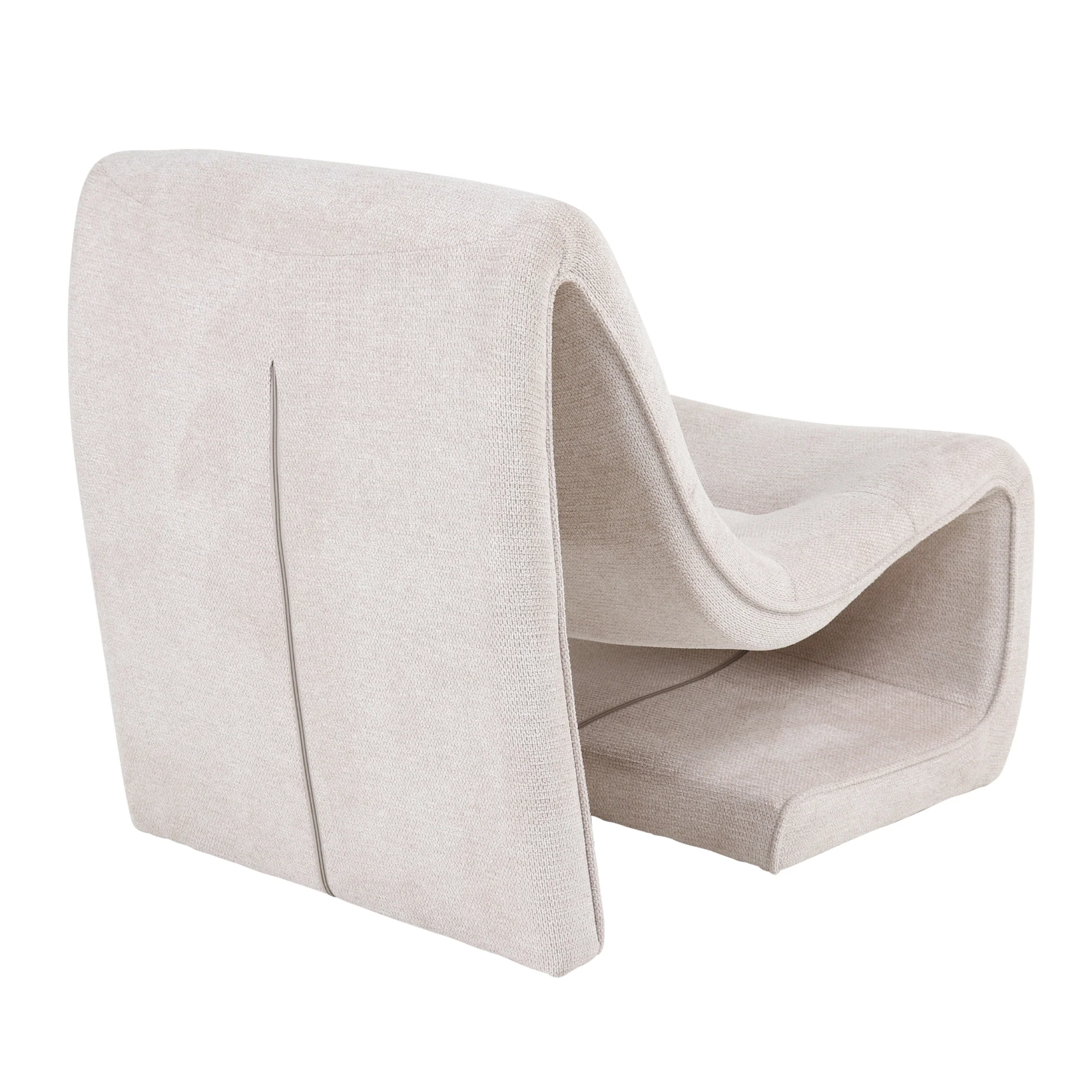 Monroe Accent Chair Cream - Image 10
