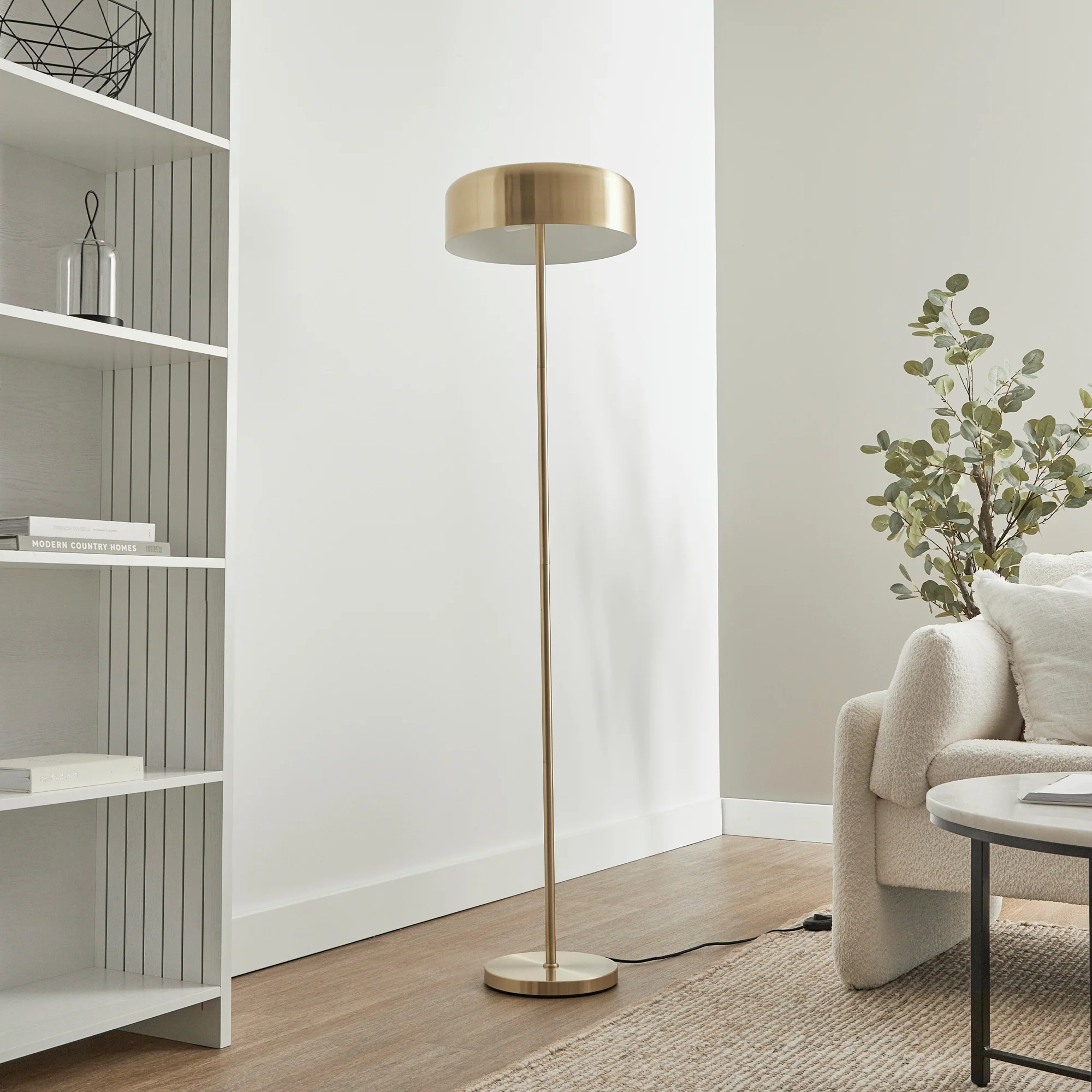 Mushroom Floor Lamp Gold - Image 4