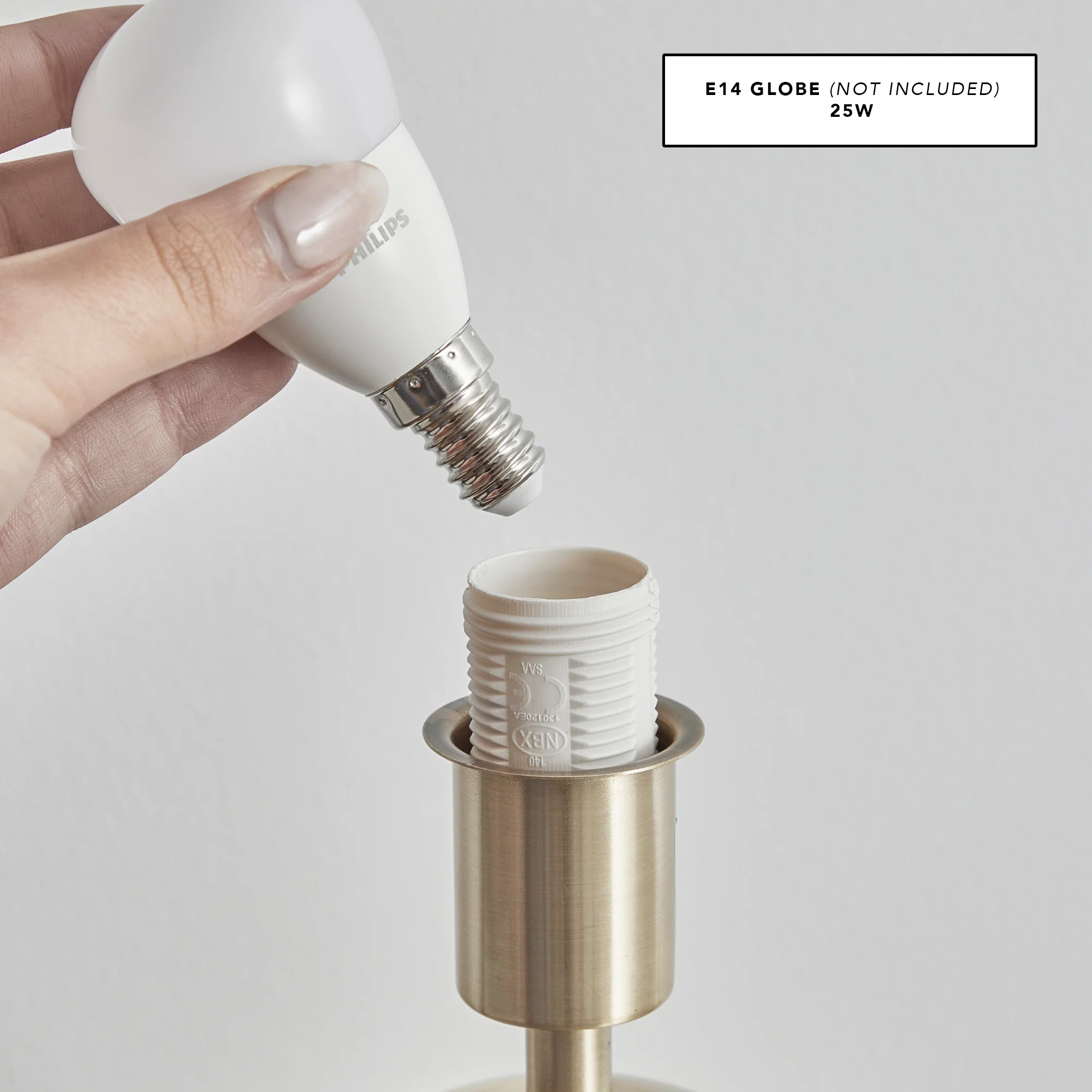 Mushroom Table Lamp Gold - Image 6