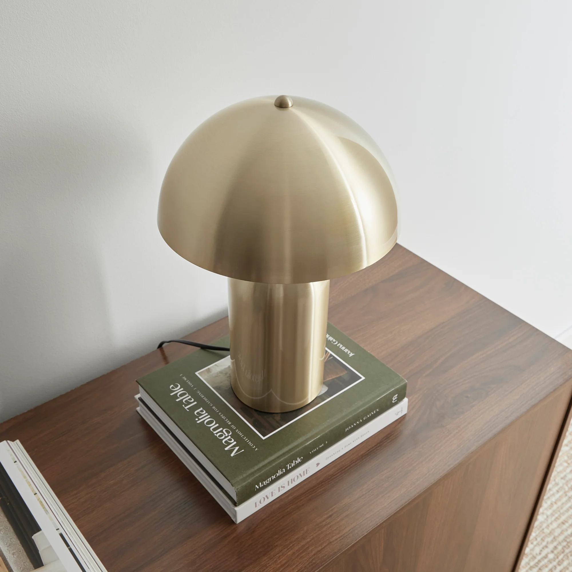 Mushroom Table Lamp Gold - Image 7