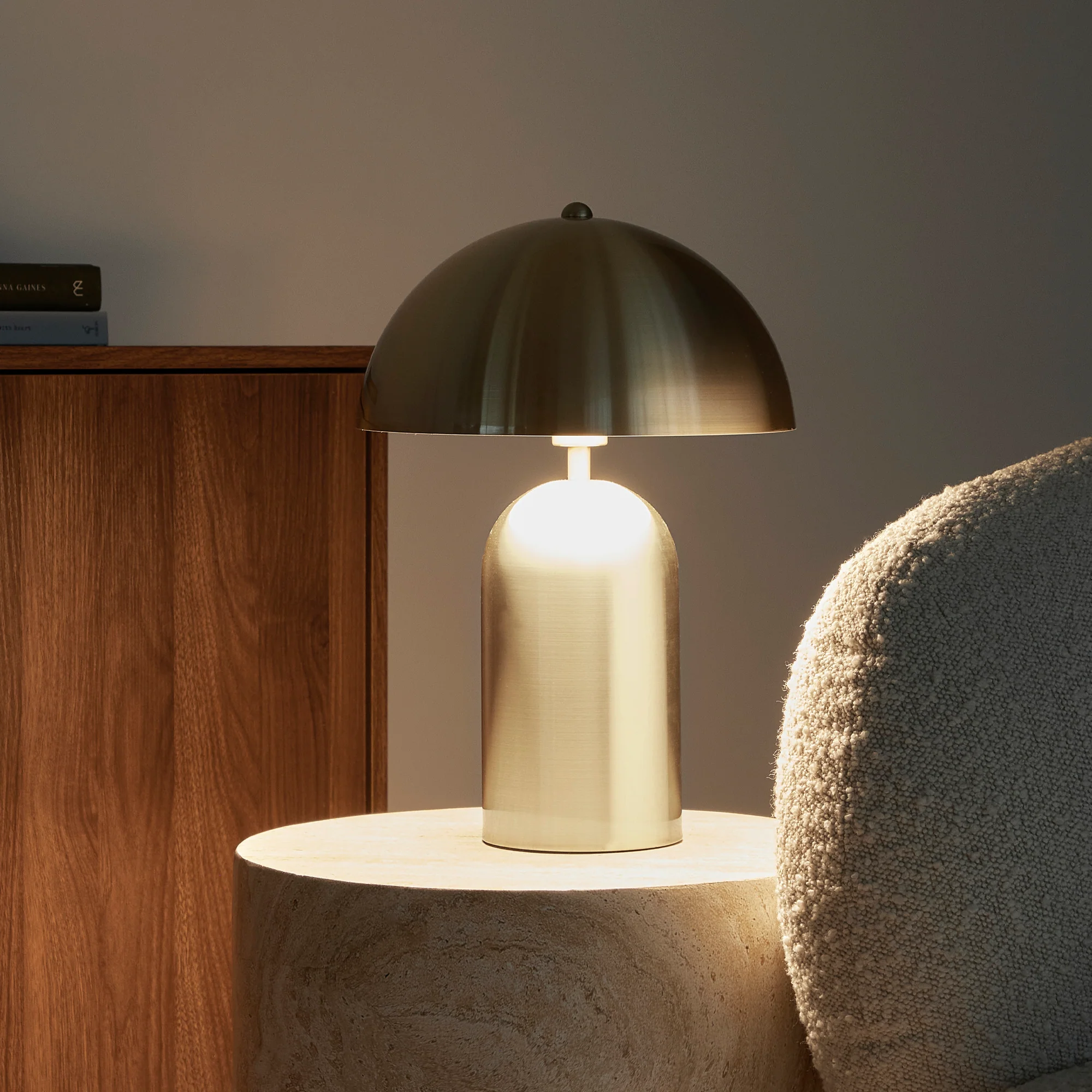 Mushroom Table Lamp Gold (Set of 2) - Image 4