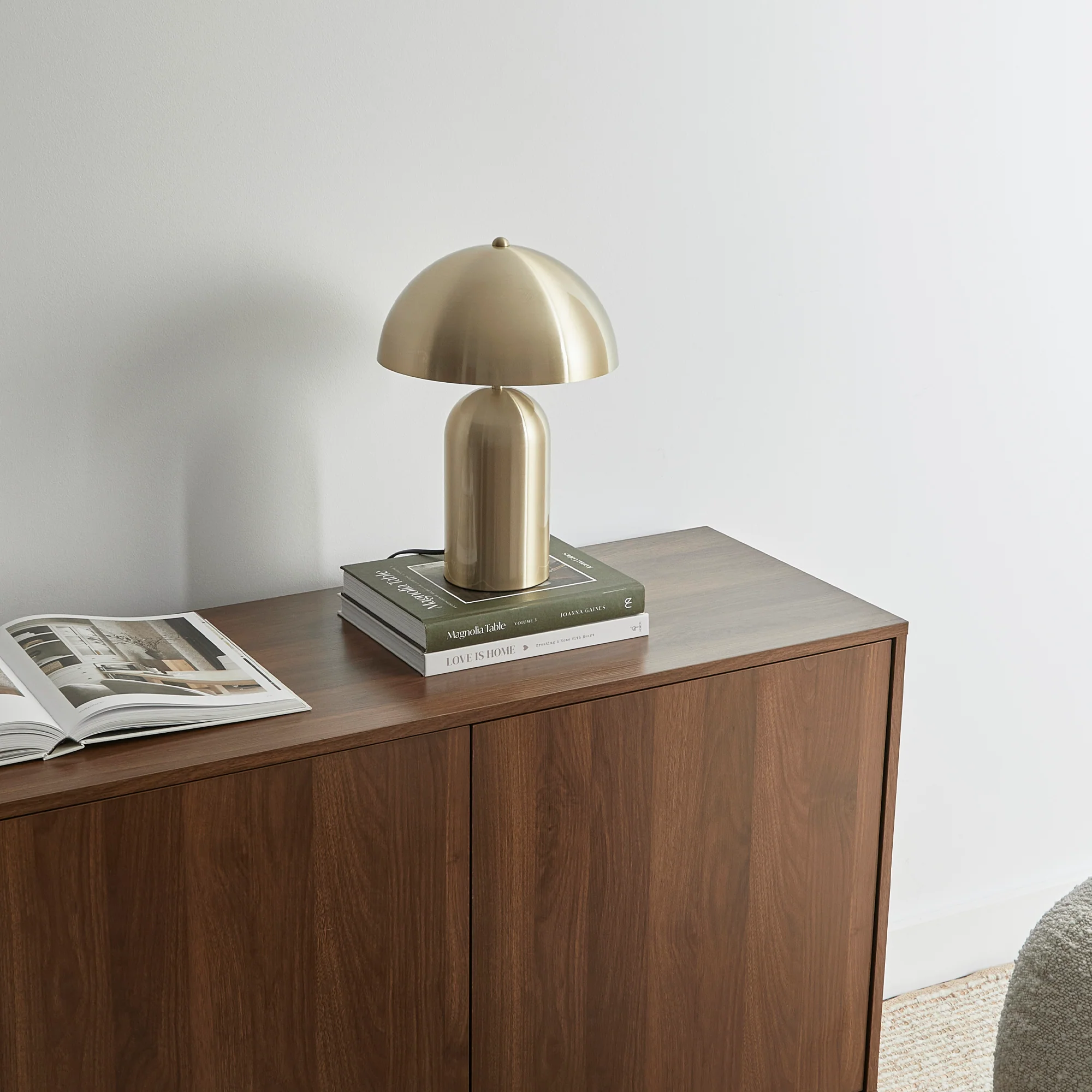 Mushroom Table Lamp Gold (Set of 2) - Image 5