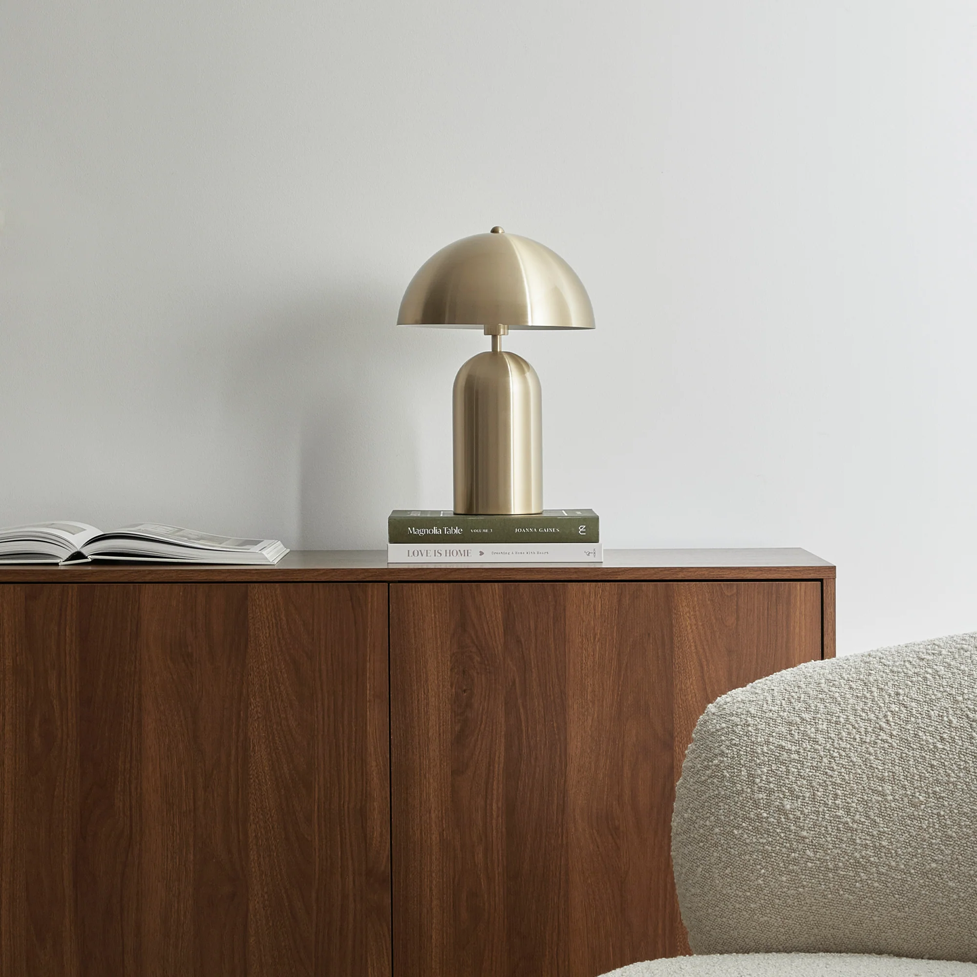 Mushroom Table Lamp Gold (Set of 2) - Image 8