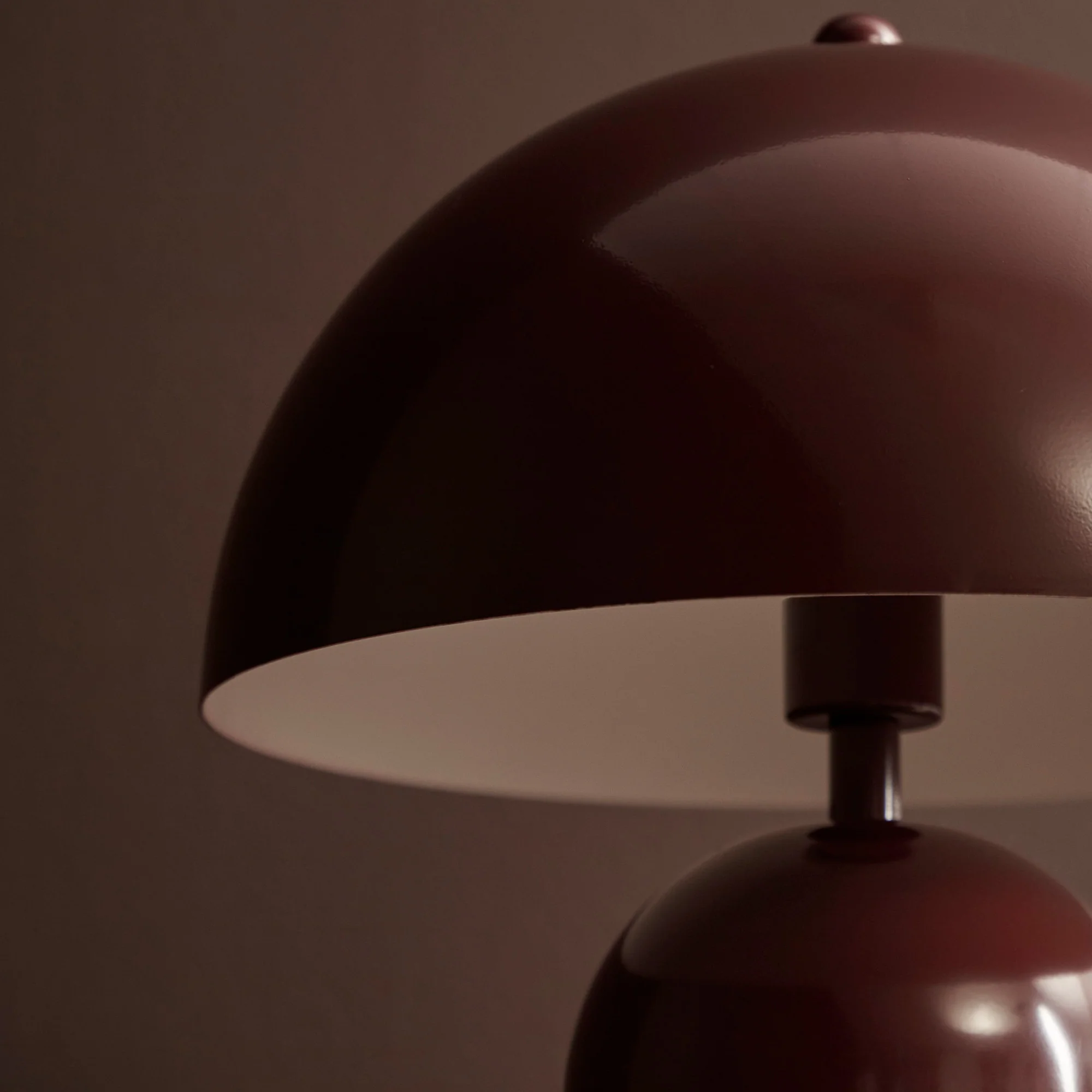 Mushroom Table Lamp Cabernet (Set of 2) - Image 8
