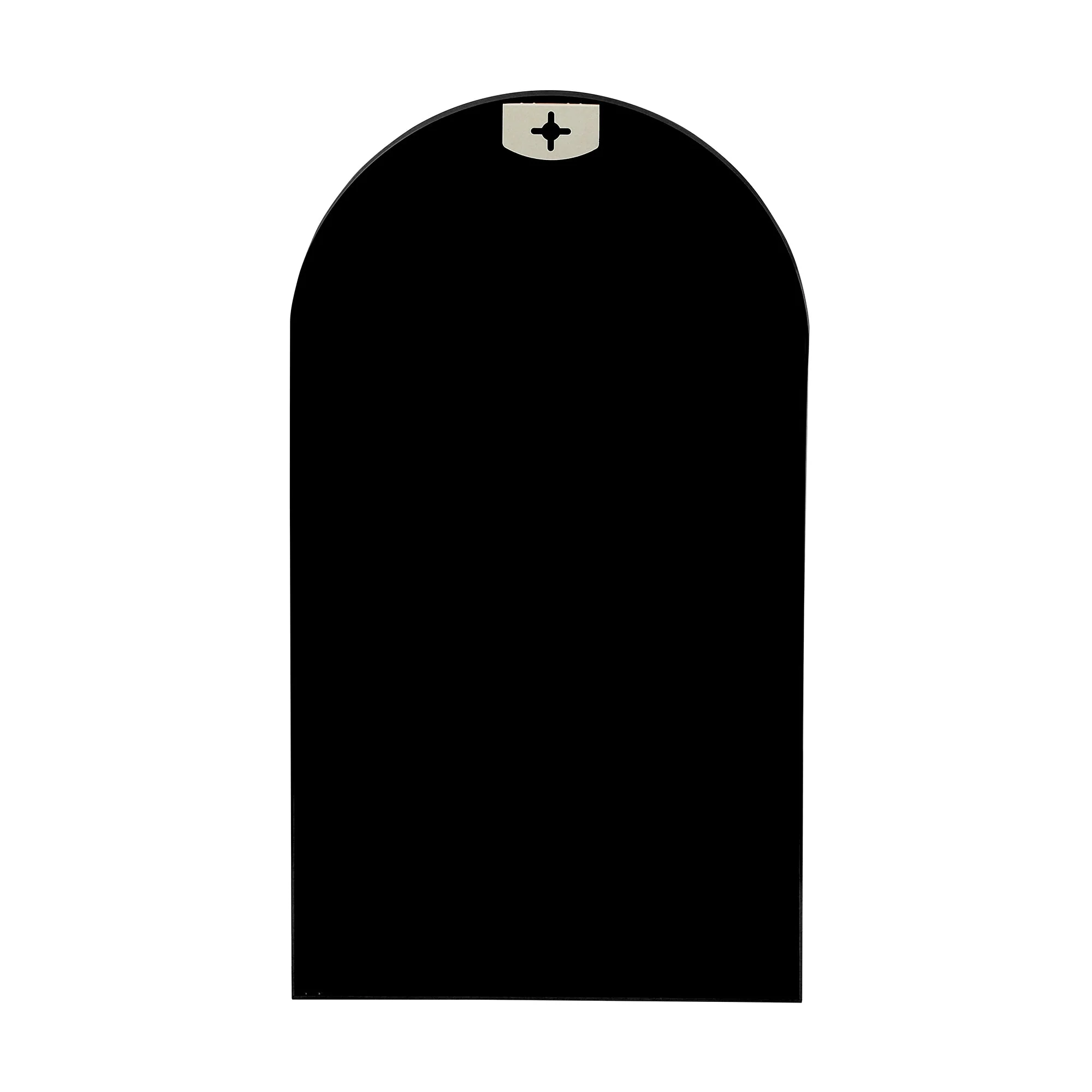 Naomi 80cm Arched Wall Mirror Black - Image 8