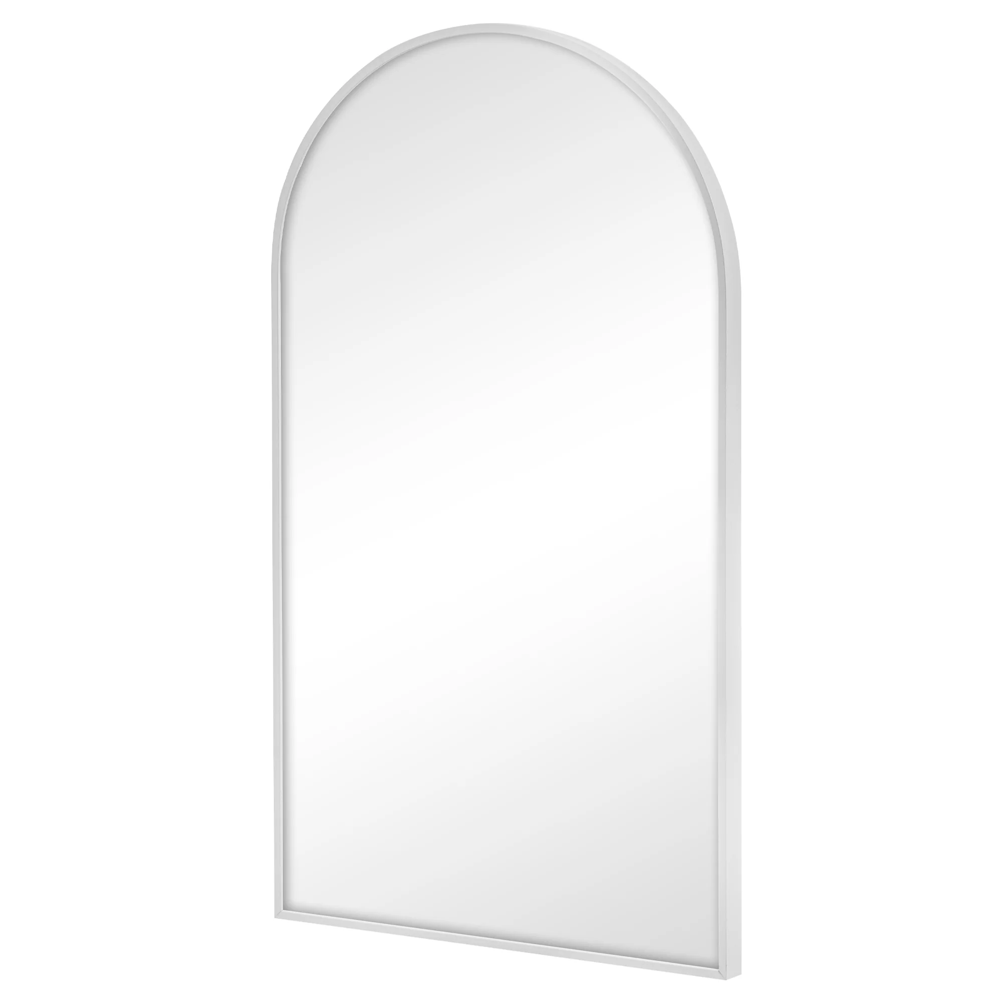 Naomi 80cm Arched Wall Mirror White - Image 5