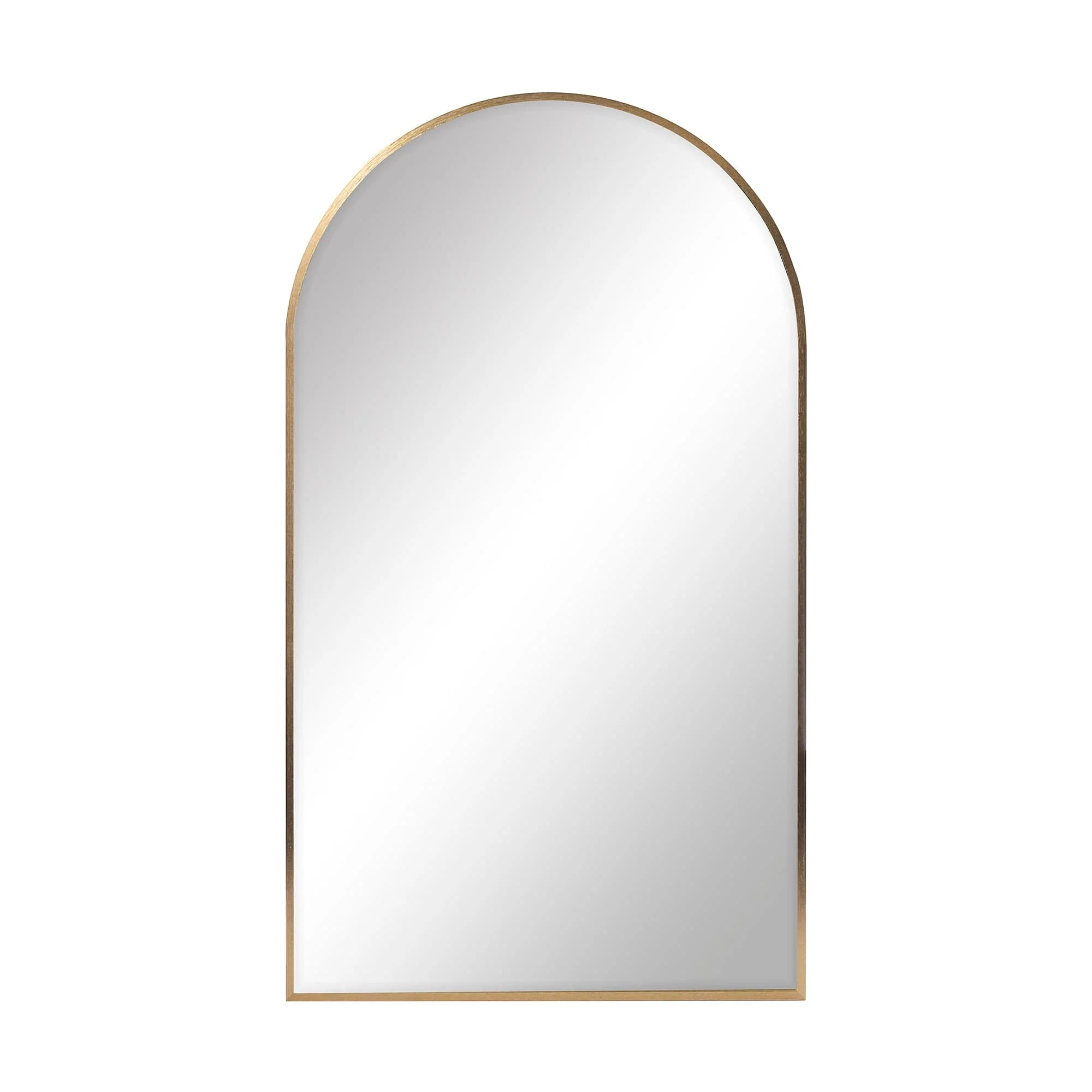 Naomi 80cm Arched Wall Mirror Gold - Image 2