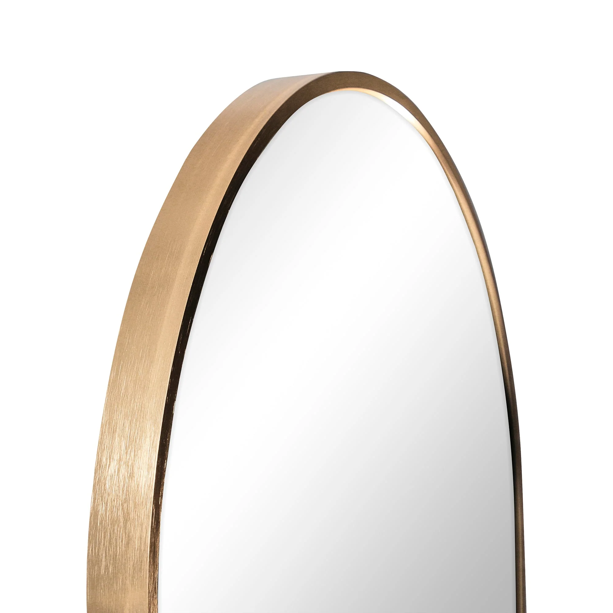 Naomi 80cm Arched Wall Mirror Gold - Image 5
