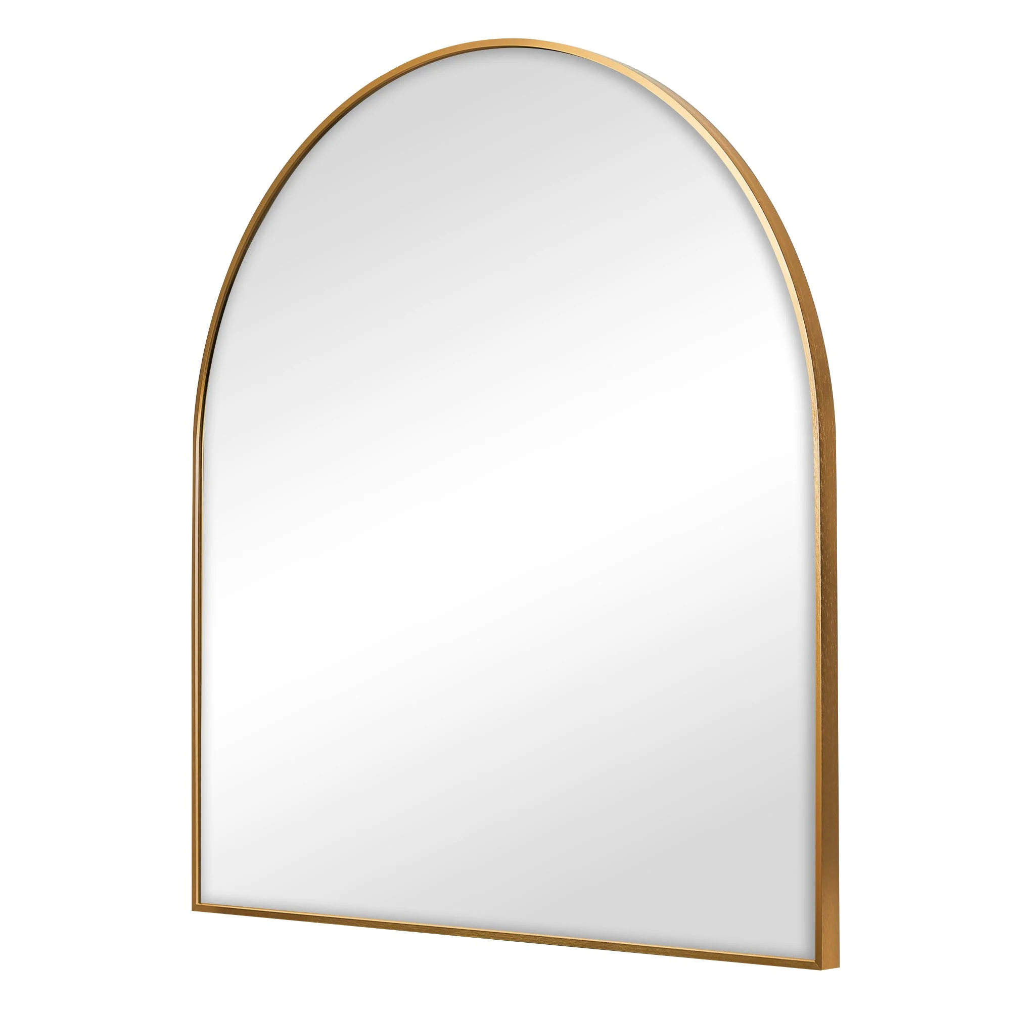 Naomi 85cm Large Arch Mirror Gold - Image 2