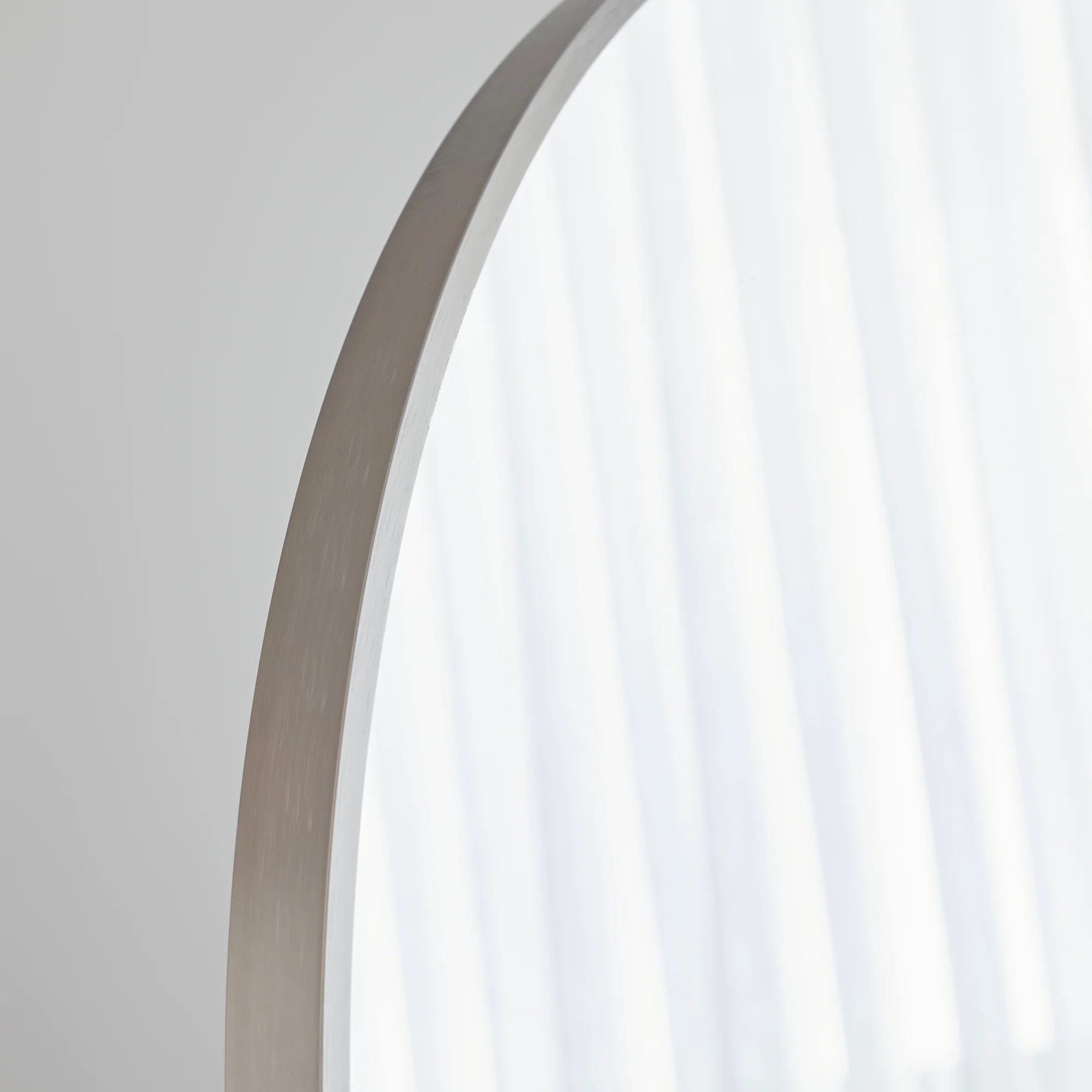 Naomi 85cm Large Arch Mirror Gun Metal Grey - Image 5