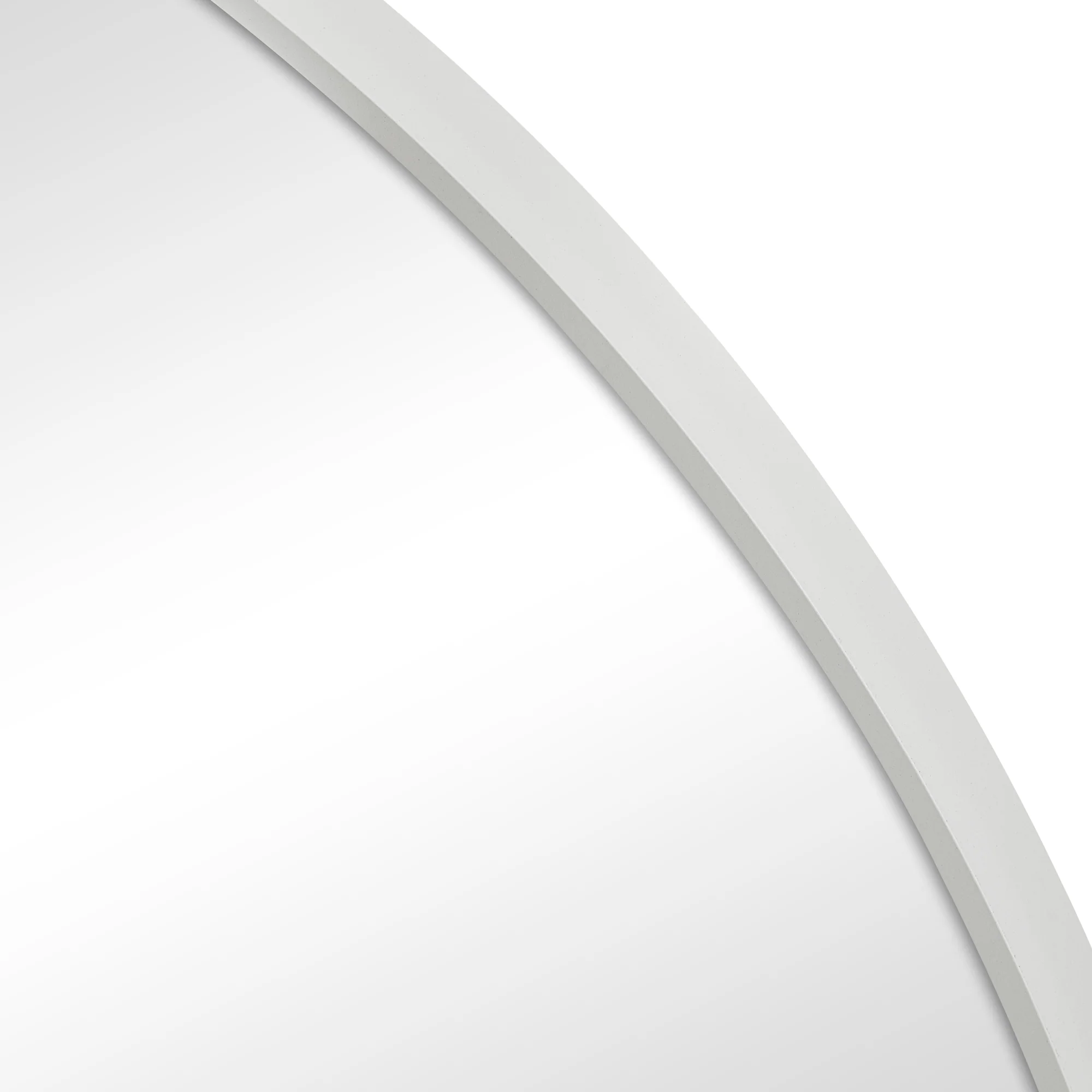 Naomi 85cm Large Arch Mirror White - Image 7