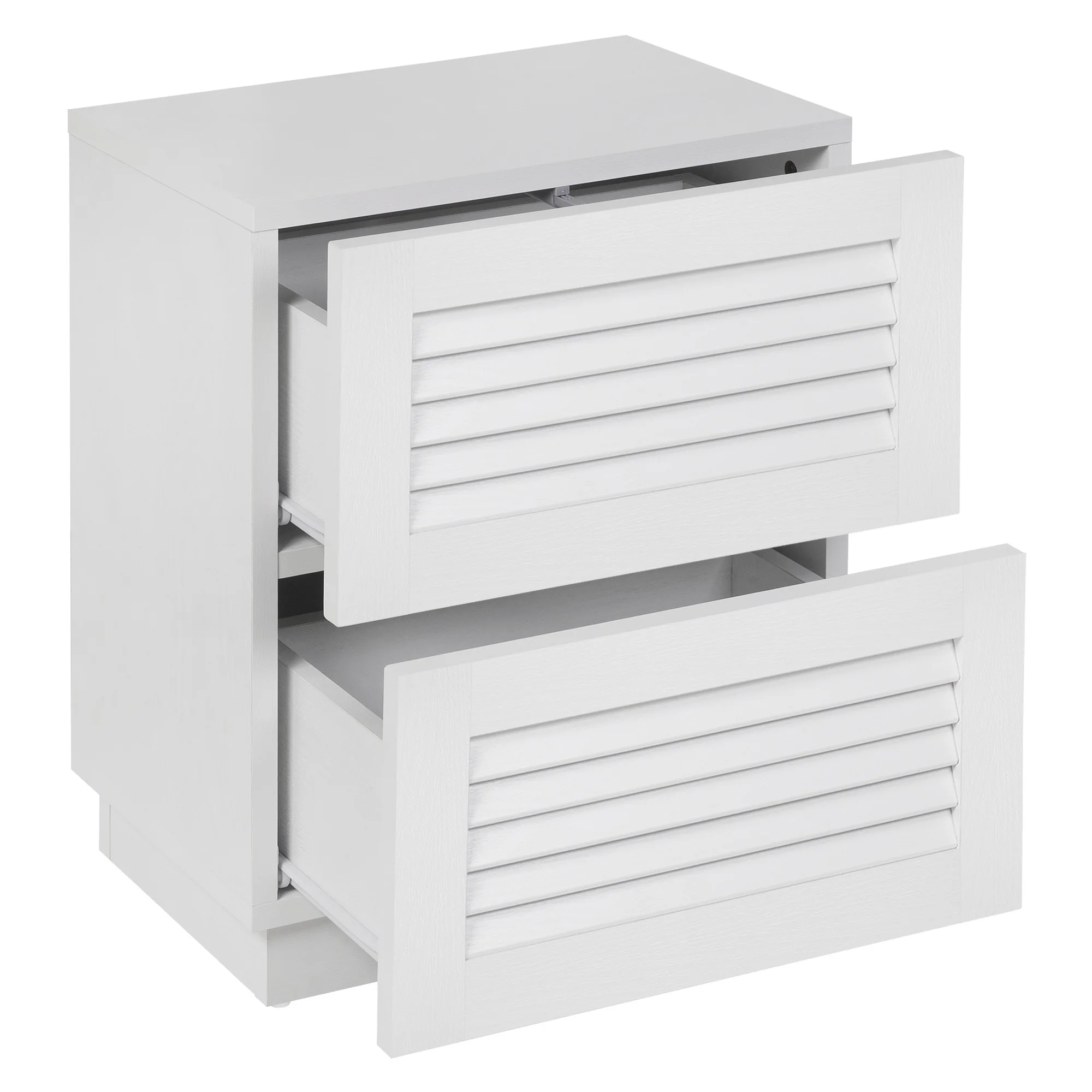 Neive Bedside Table White - Image 3