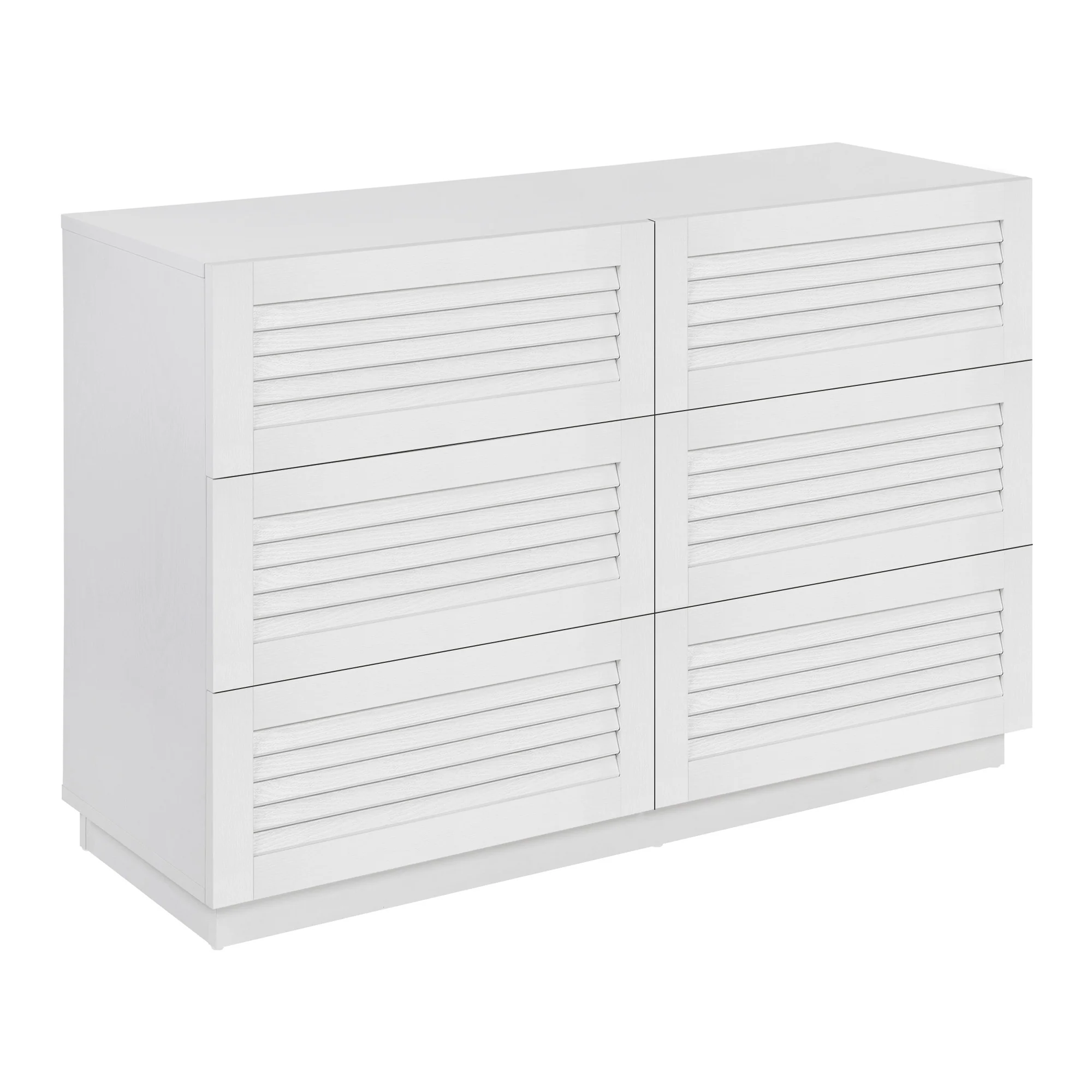 Neive Chest of 6 Drawers White