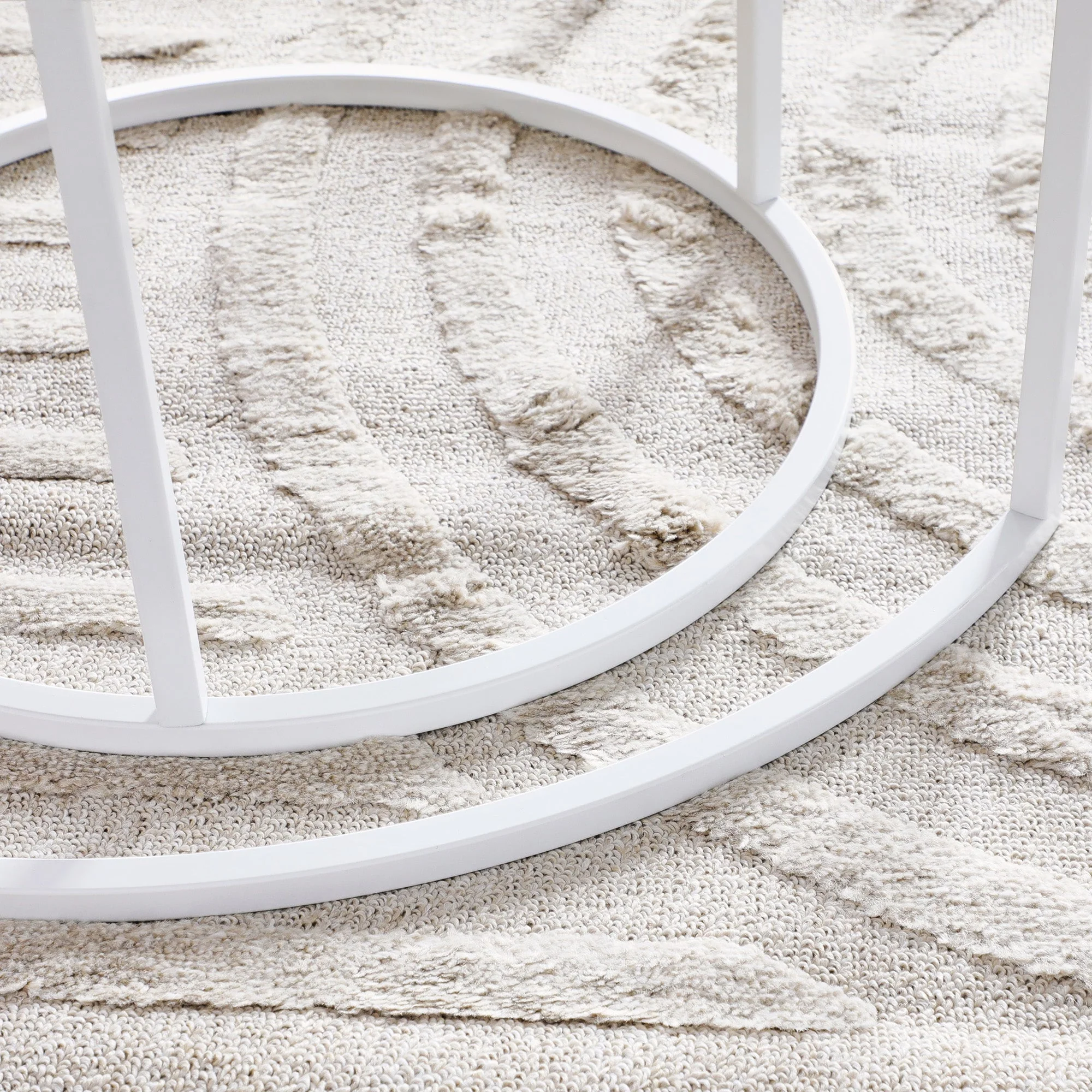 Nesting Sonoma Coffee Tables Set Of 2 White - Image 10