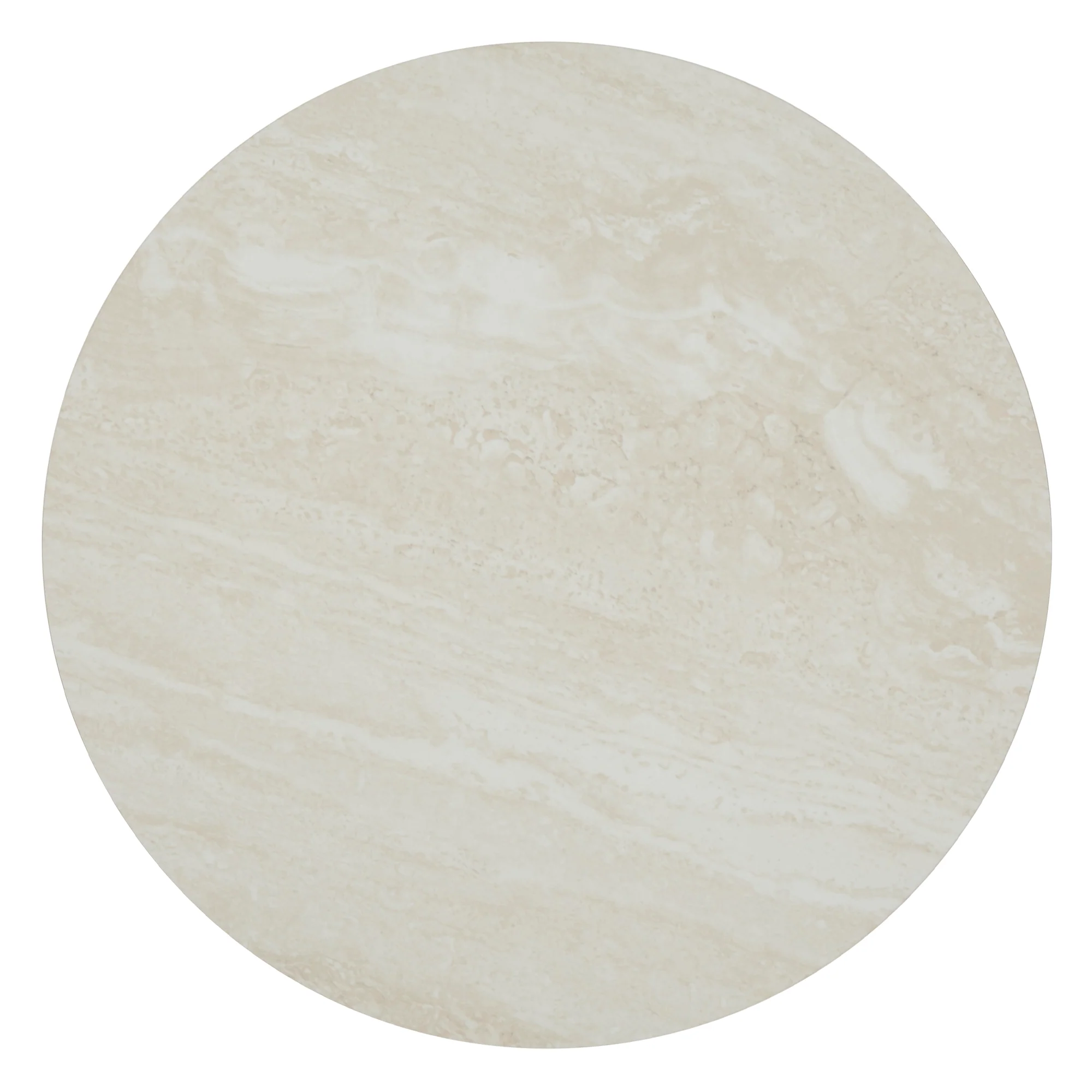Waterfall Sonoma Side Tables Set of 2 Travertine Look - Image 13