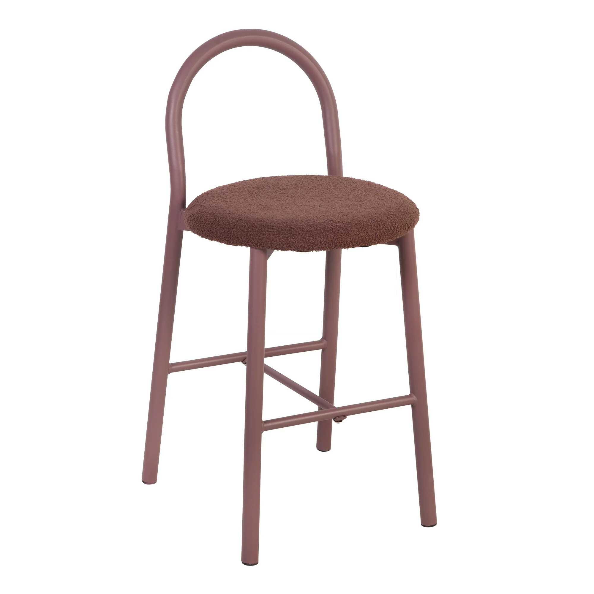 Newport Set of 2 Barstools Claret - Image 12