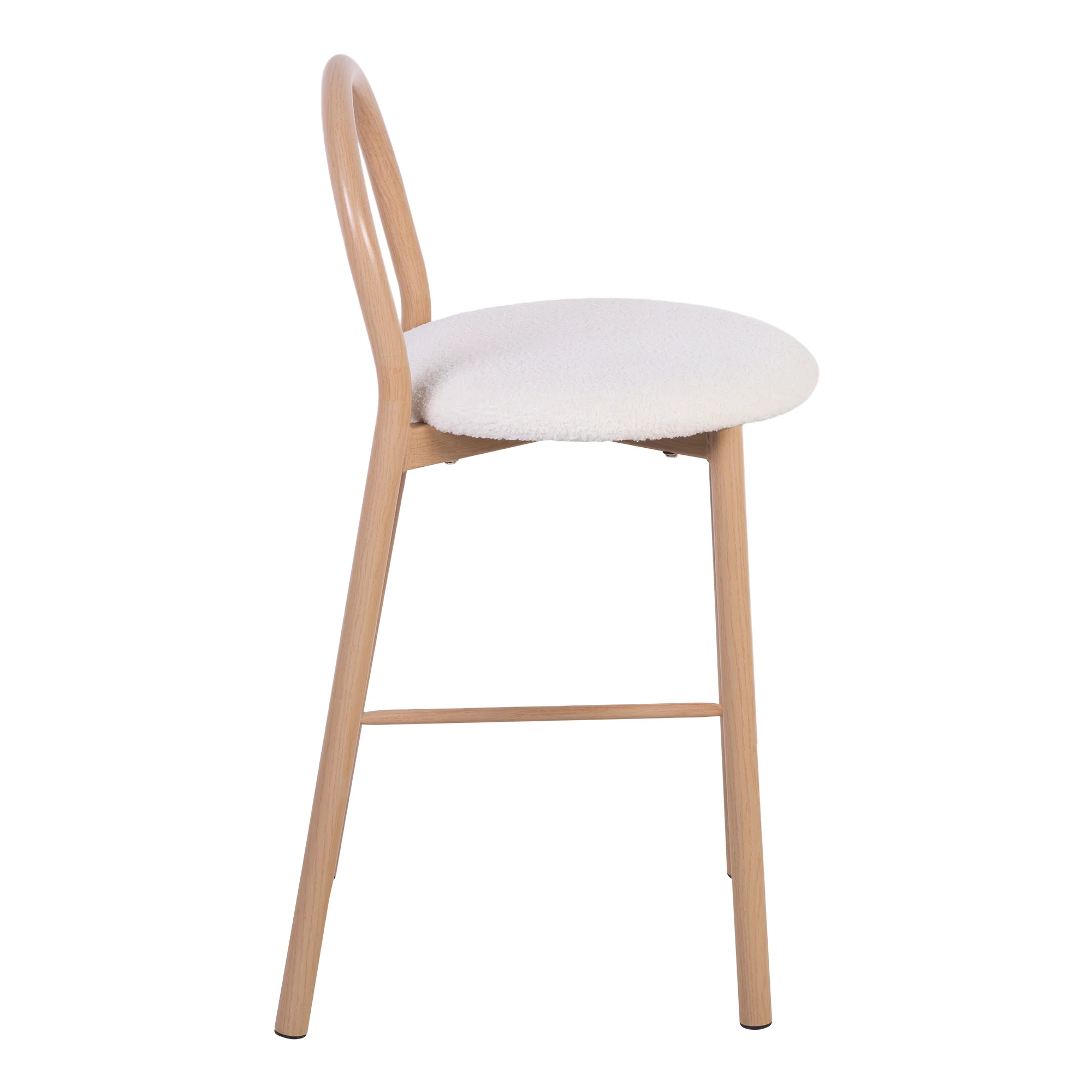 Newport Set of 2 Barstools Cream - Image 13