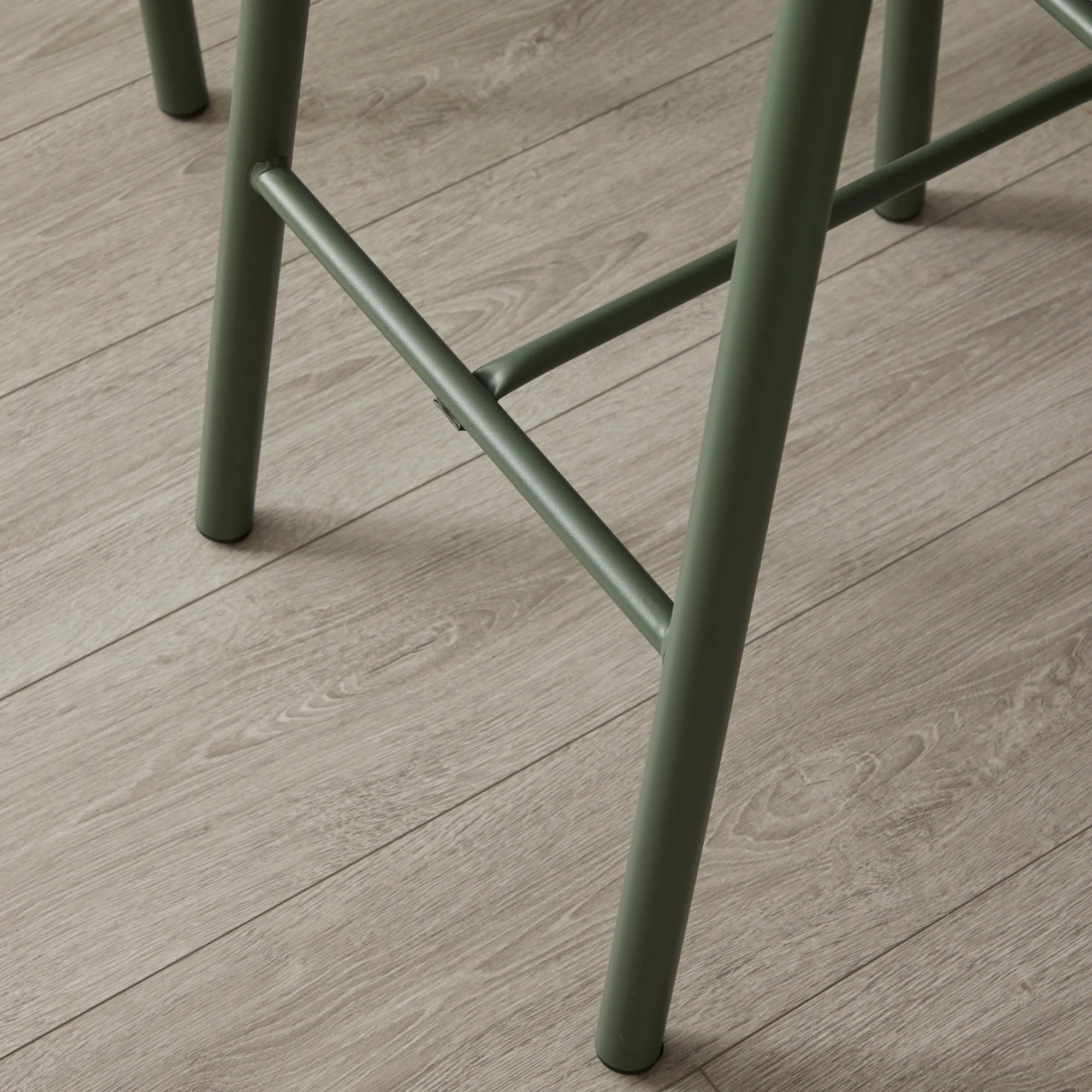 Newport Set of 2 Barstools Green - Image 11