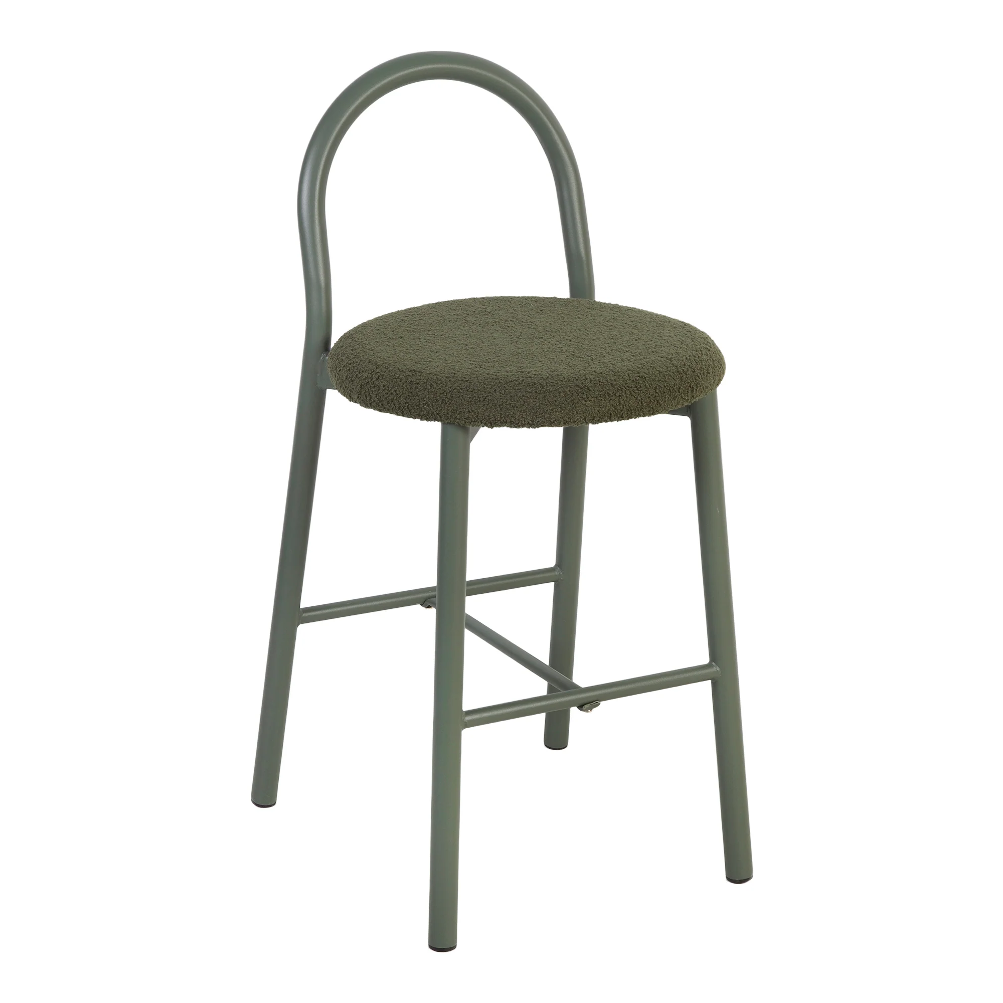 Newport Set of 2 Barstools Green - Image 12