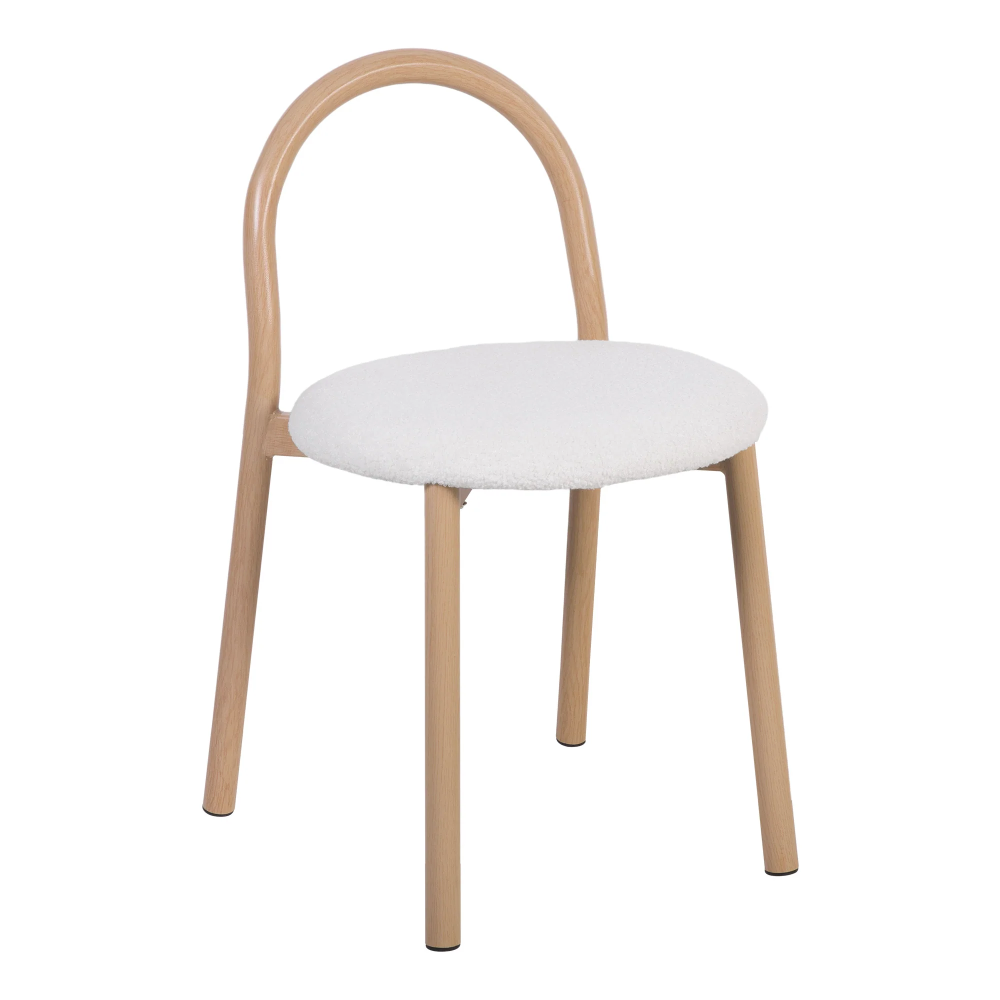 Newport Set of 2 Dining Chairs Cream - Image 9